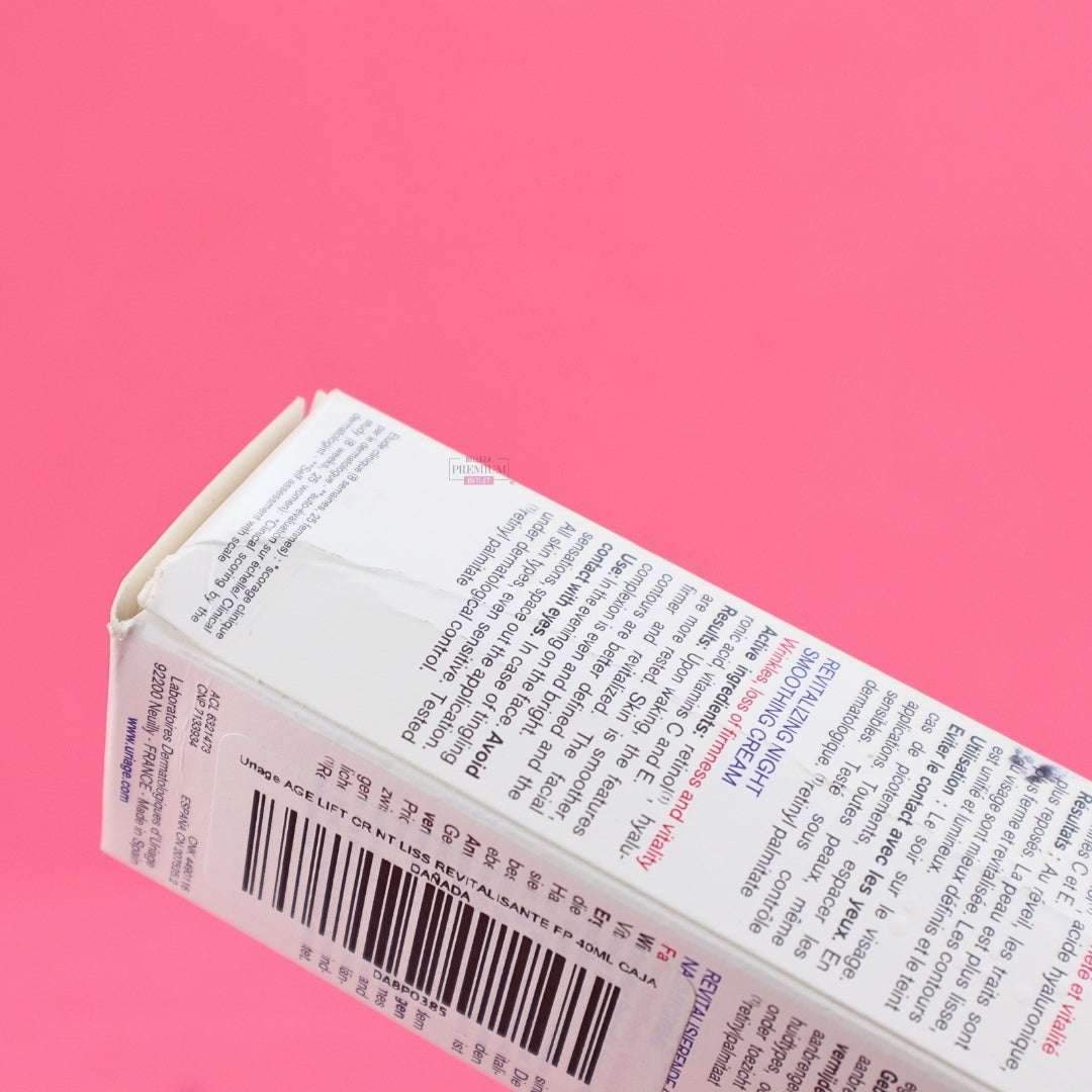 Uriage AGE LIFT CR NT LISS REVITALISANTE FP 40ML CAJA DAÑADA
