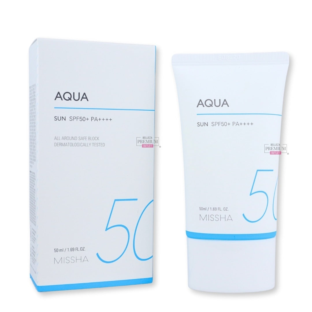 All-around Safe Block Aqua Sun SPF50+/PA+++ 50ml: El Prodigioso Protector Solar para una Piel Hidratada y Segura