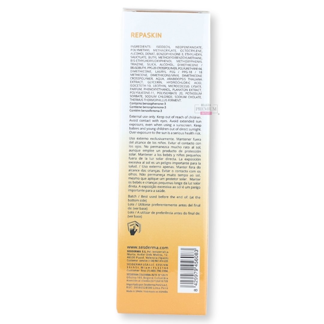 Sesderma Repaskin Facial Silk Touch SPF 50: La Crema Solar Líder en Protección Facial