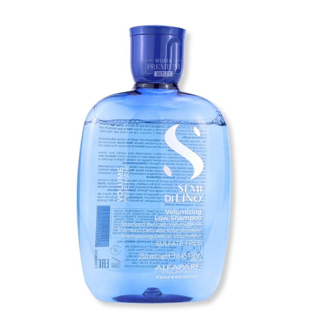 ALFAPARF SHAMPOO 250ML VOLUMIZING LOW: El Ingenioso Impulso de Volumen para Tu Cabello