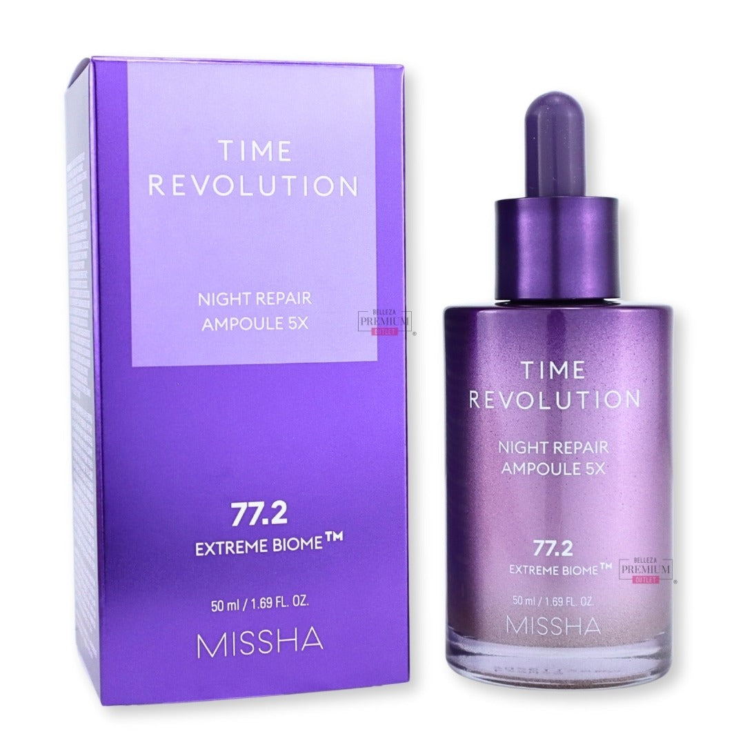 Time Revolution Night Repair Ampoule 5x50ml: Ingenioso Tratamiento Nocturno para una Piel Radiante