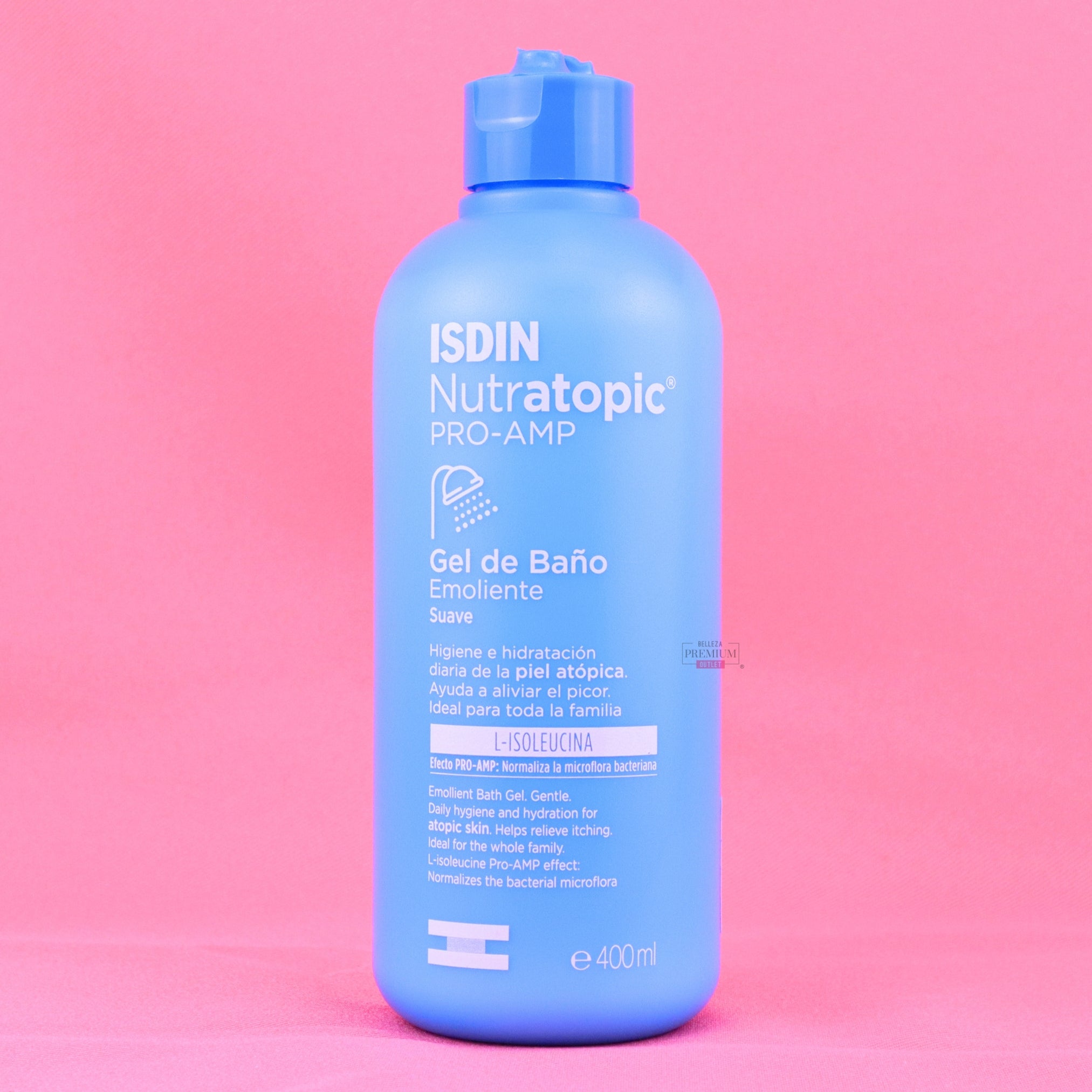 ISDIN Nutratopic Pro-AMP Gel de Baño 400ml TAPA ROTA
