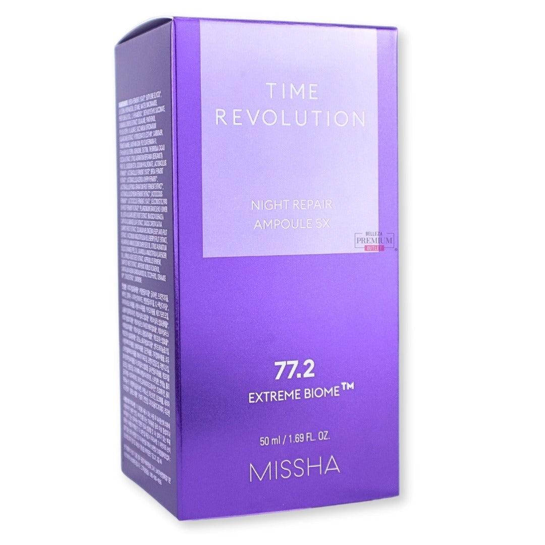 Time Revolution Night Repair Ampoule 5x50ml: Ingenioso Tratamiento Nocturno para una Piel Radiante