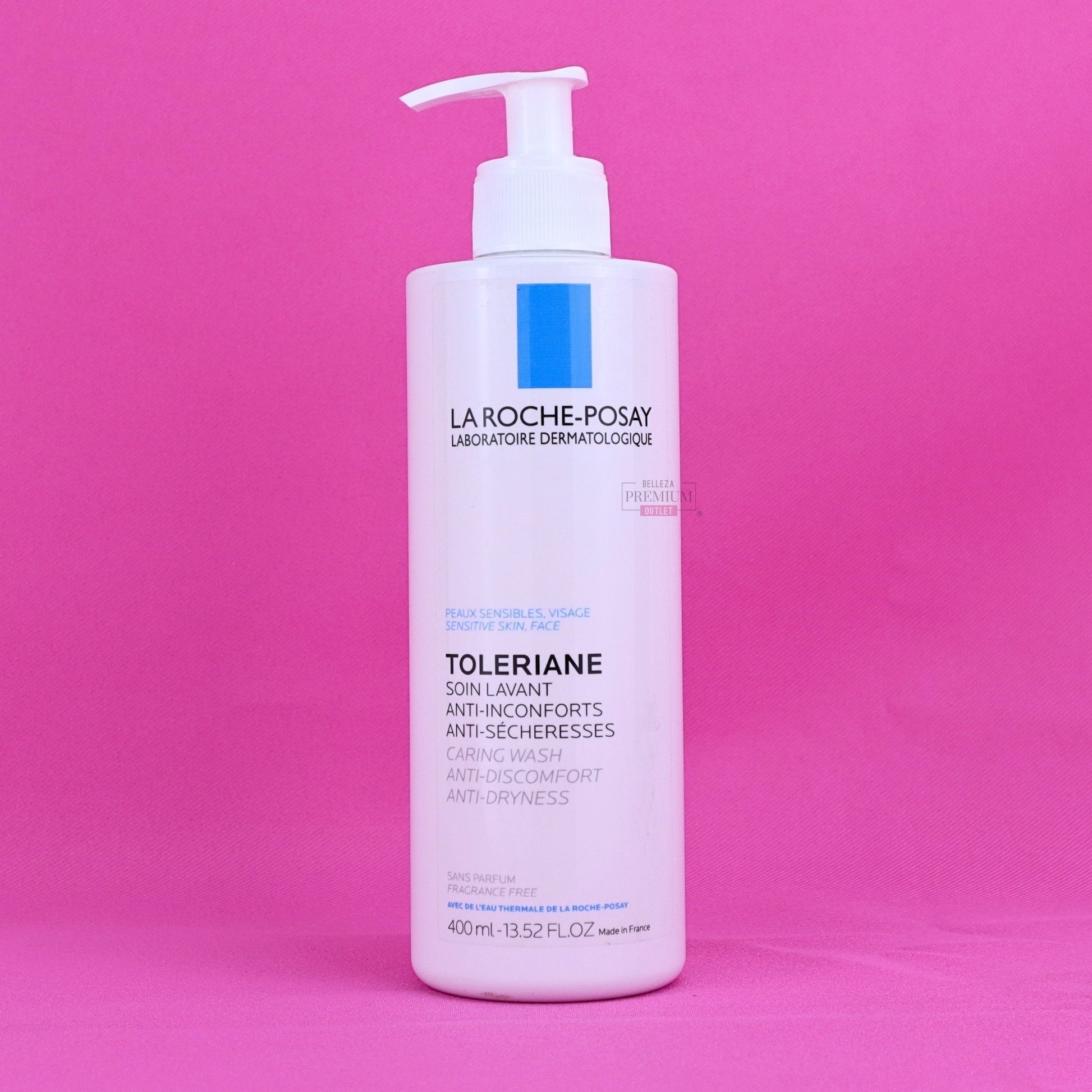 La Roche-Posay Toleraine Hydrating Gentle Facial Cleanser 400ml: Glorioso Limpiador Facial para una Piel Suave y Equilibrada