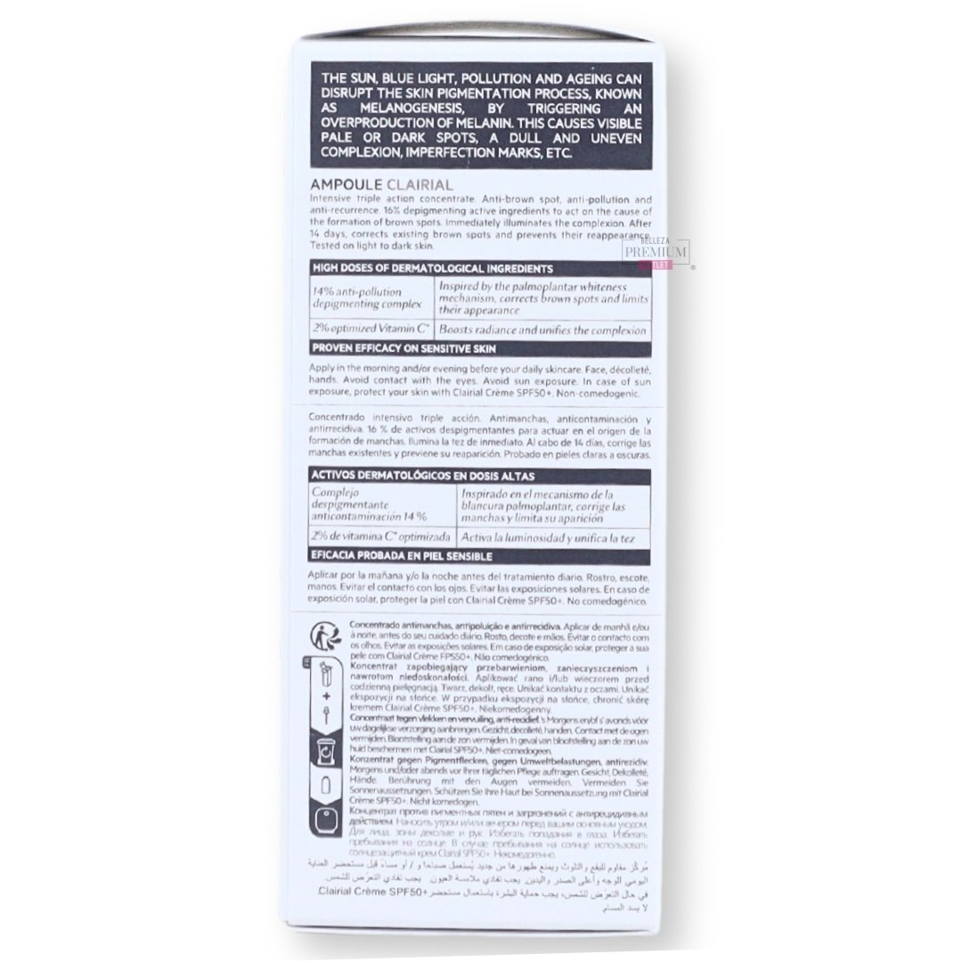 SVR Clairial Ampoule: Solución Eficaz para Manchas Oscuras