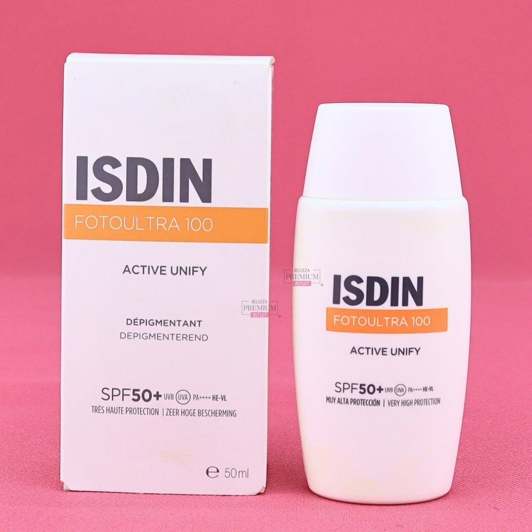 Isdin FotoUltra Active Unify Fusion Fluid Spf 50+ 50ml SIN TAPÓN