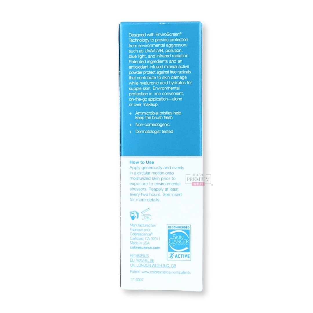 ColoreScience Total Brush-On SPF 50 7ml Deep: Sorprendente Protección Solar en Polvo