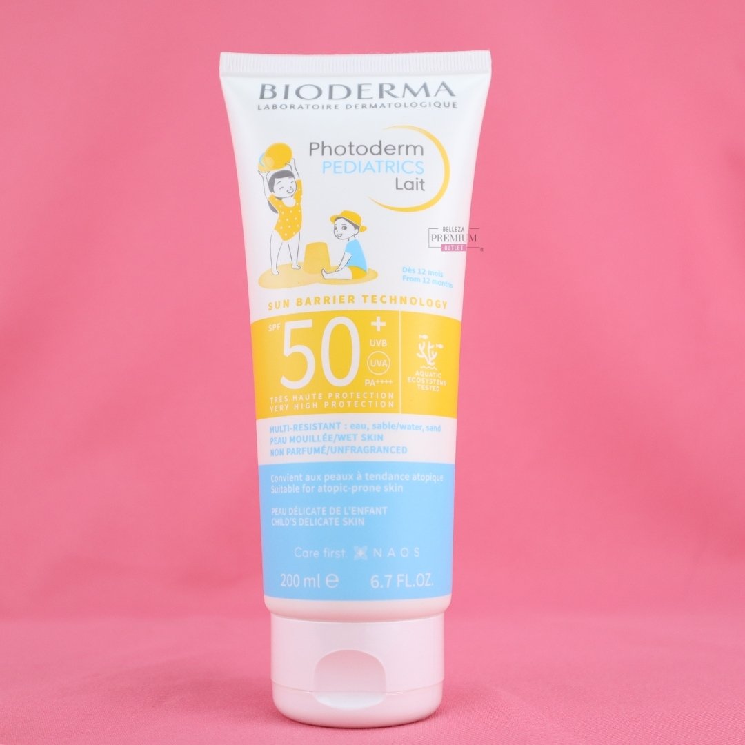 BIODERMA Photoderm Pedia Lait SPF50+ 200ml: Prestigioso Protector Solar para Piel Sensible de Niños