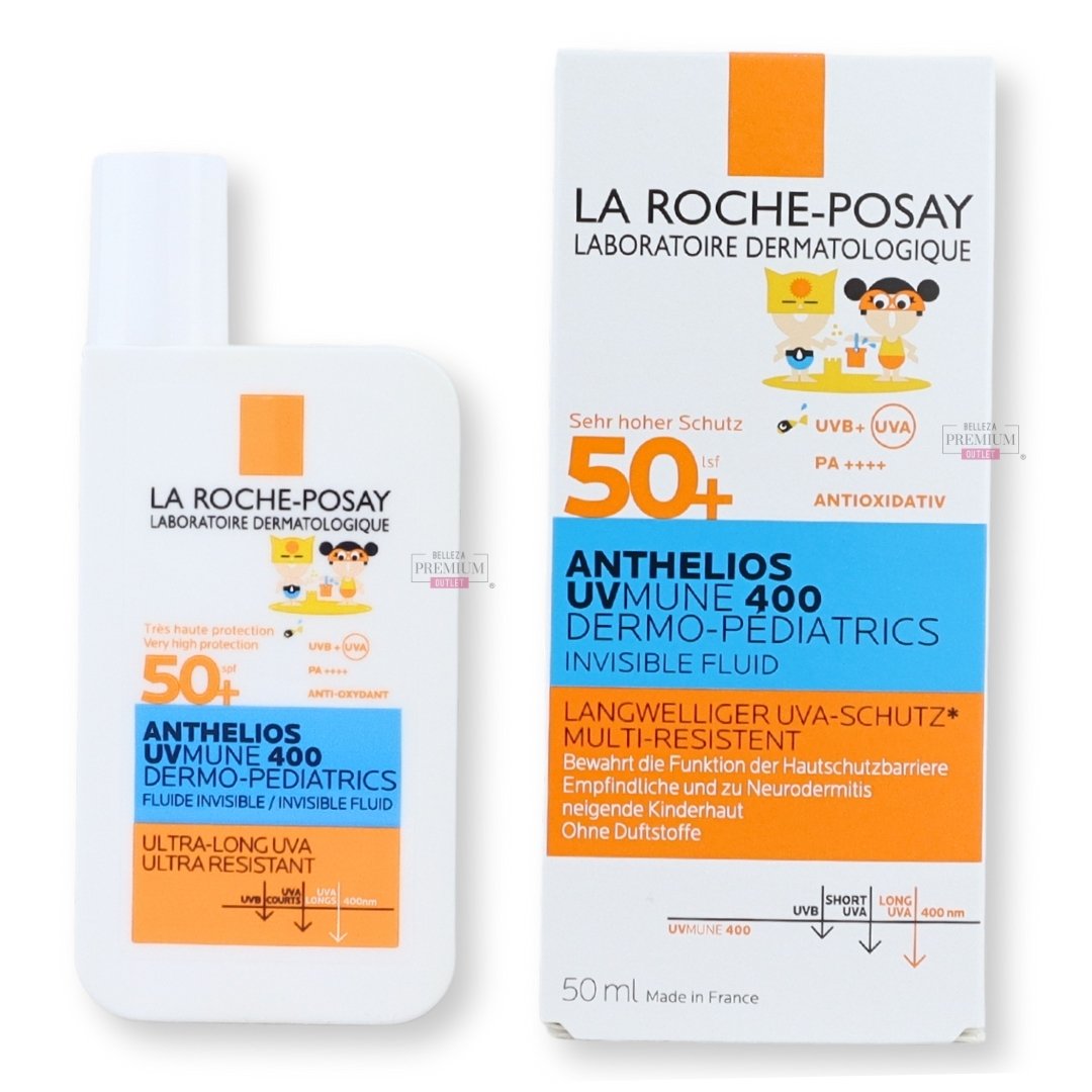 La Roche-Posay Anthelios Fluido UVmune Pediatrics SPF 50+: Protección Solar Auténtica para la Piel de los Niños