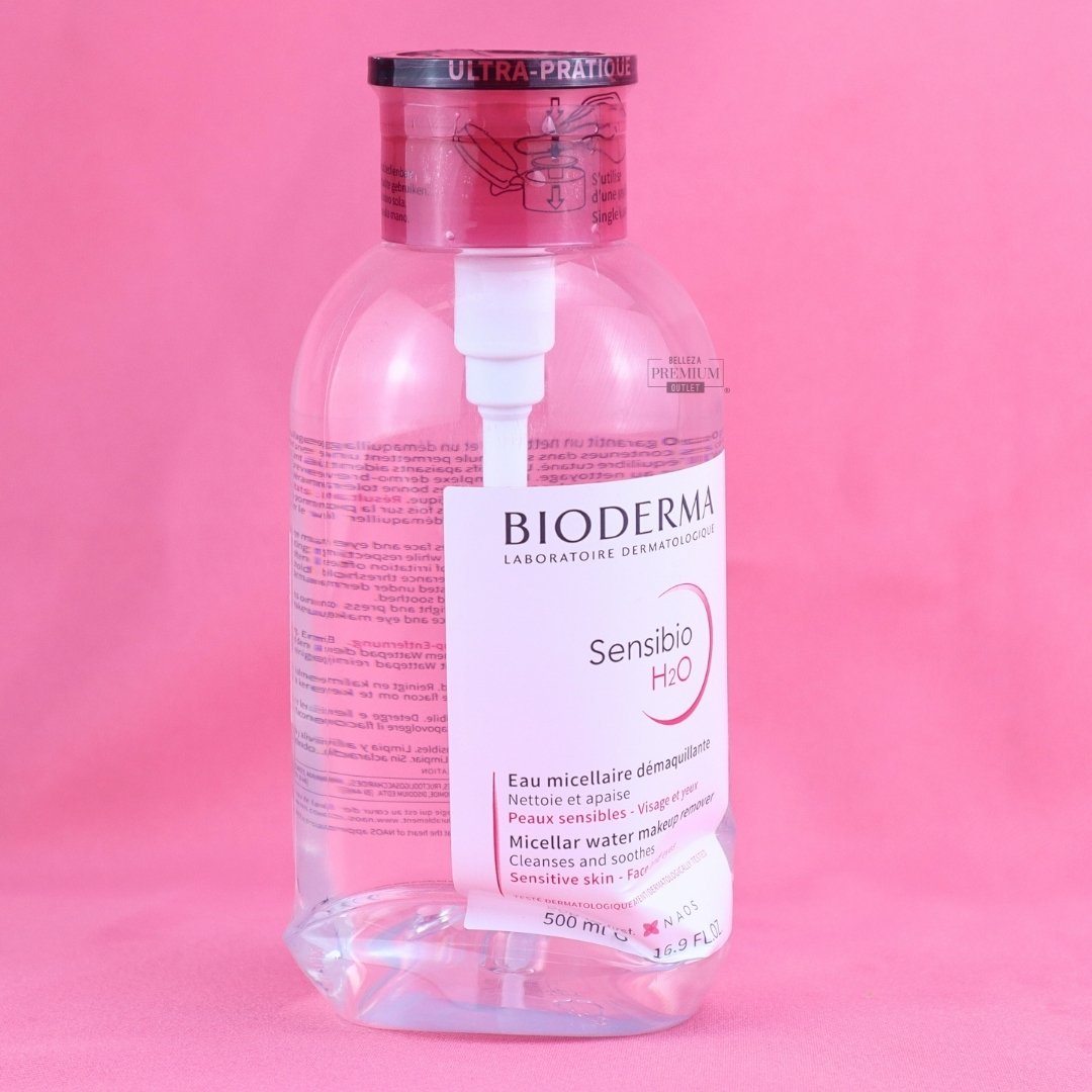 Bioderma Sensibio H2O Bomba Inversa, 500 ml ENVASE DAÑADO