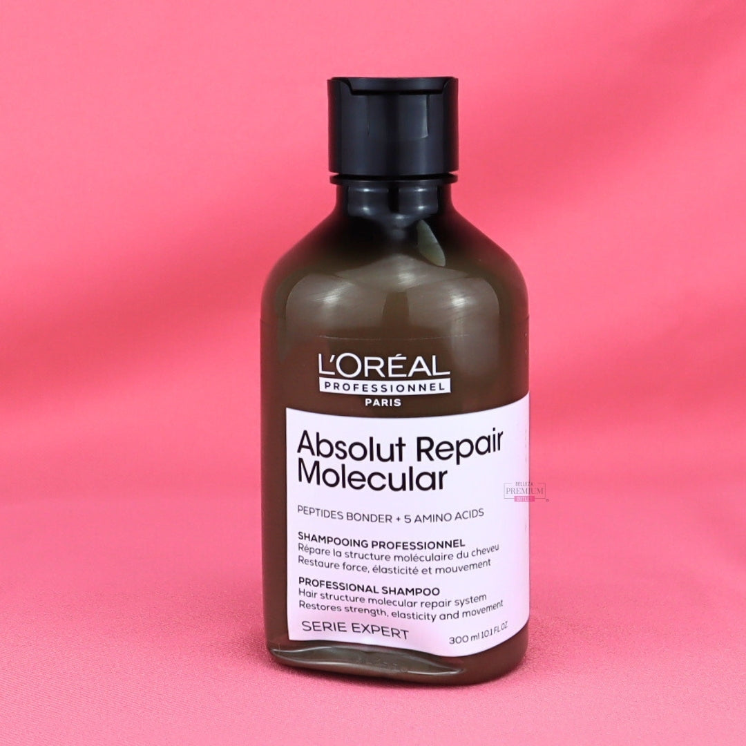 L'ORÉAL SE Shampoo 300ml Absolut Repair Molecular ENVASE DAÑADO