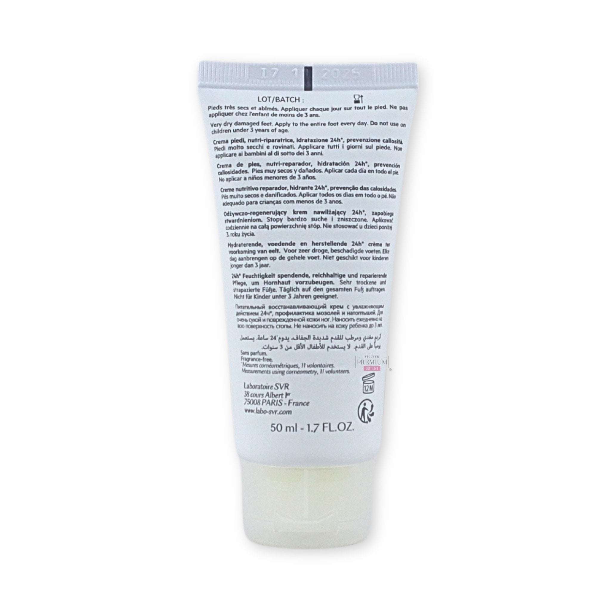SVR Xerial 50 Extrème Crème Pieds 50ml: Transformador y Renovador para tus Pies
