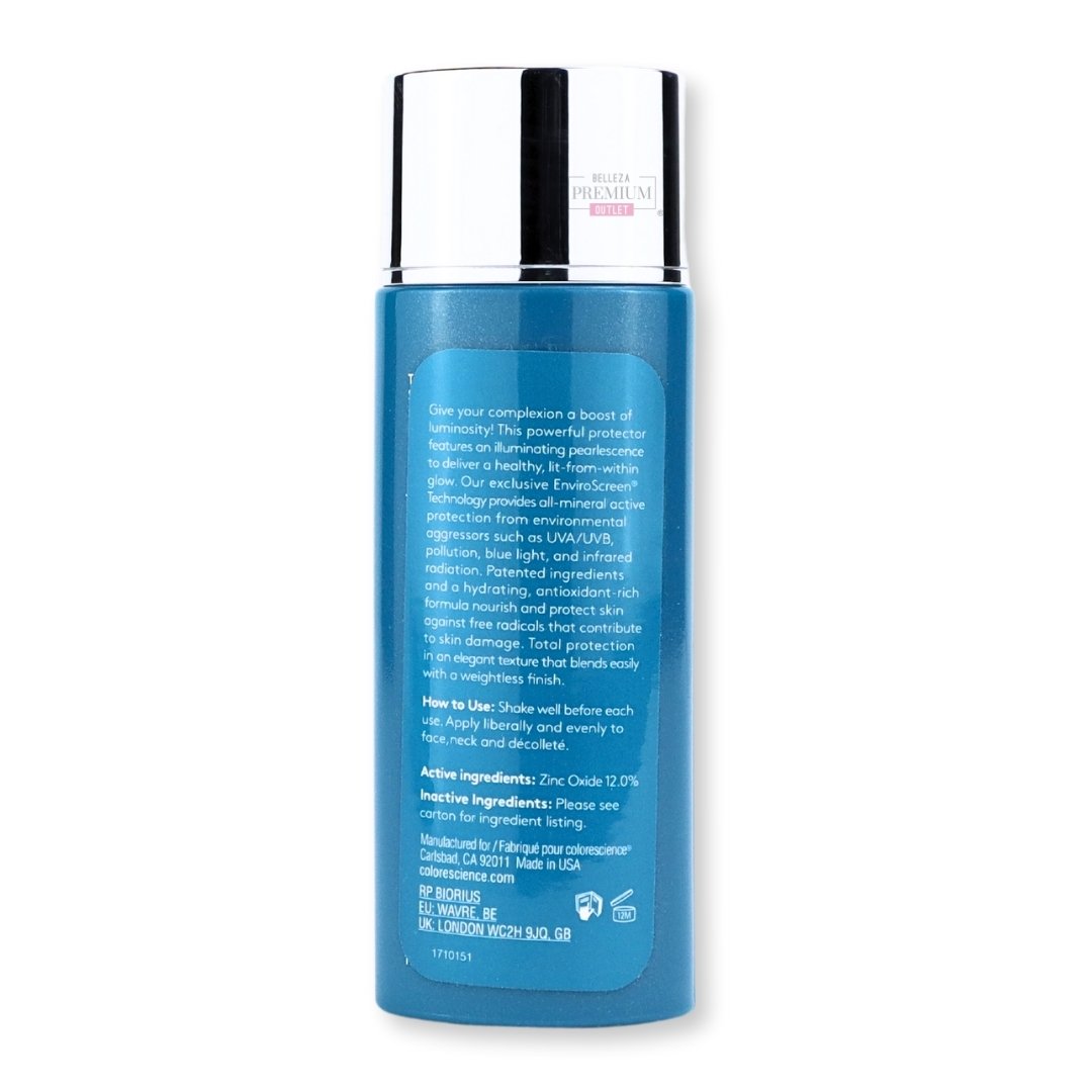 ColoreScience Face SPF 50 Glow 55ml: Indispensable Brillo y Protección Solar