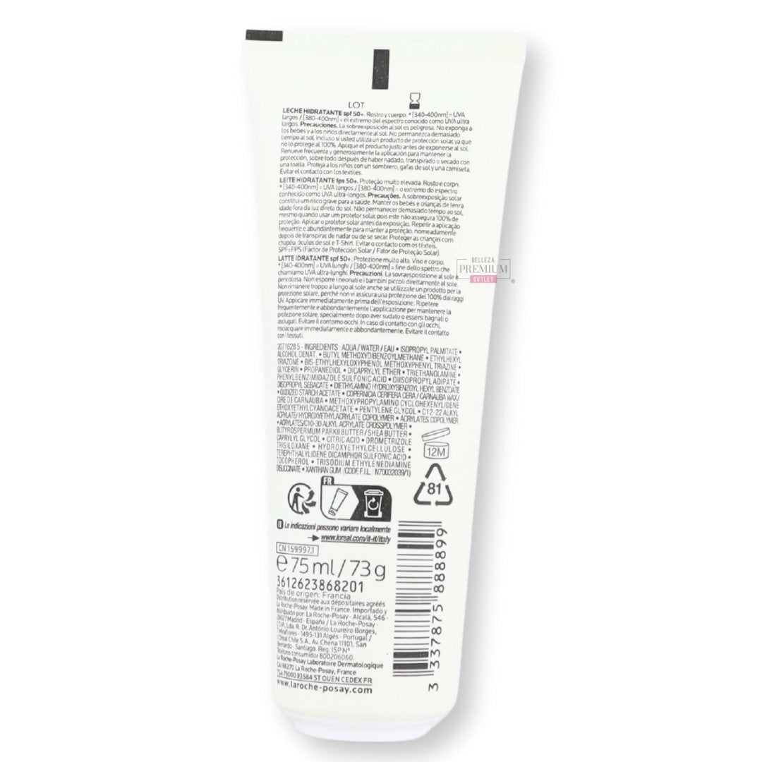 La Roche-Posay Anthelios Dermo-Pediatrics Protective Lotion For Kids SPF 50+ 75 ml: Protección Superior para los Más Pequeños