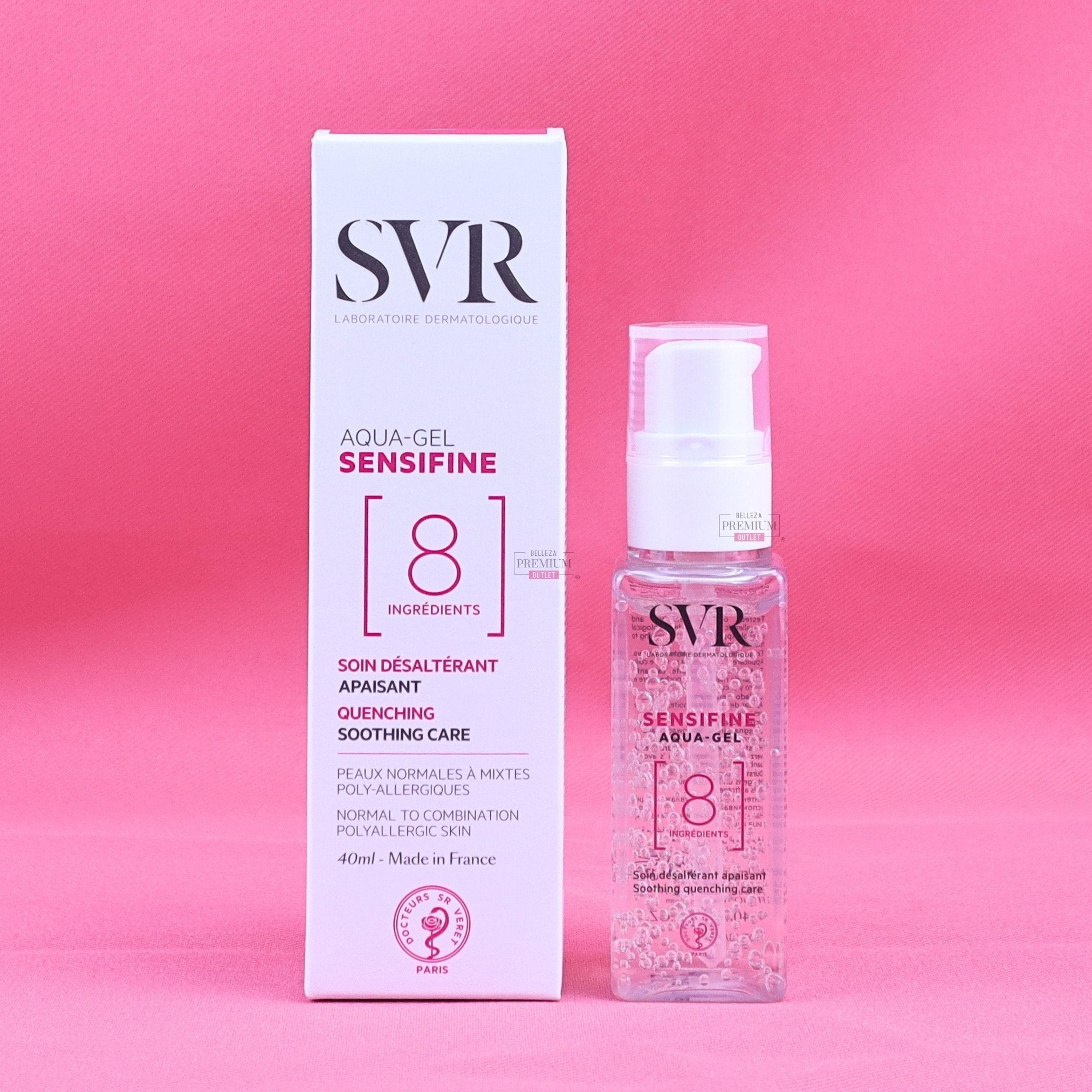 SVR Sensifine Aquagel 40ml: El Poder Renovado de la Hidratación para la Piel Delicada
