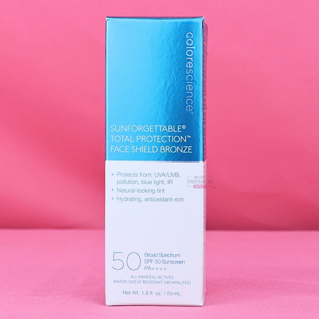 ColoreScience Face SPF 50 Bronze 55ml: Vibrante Protección Solar y Color Natural