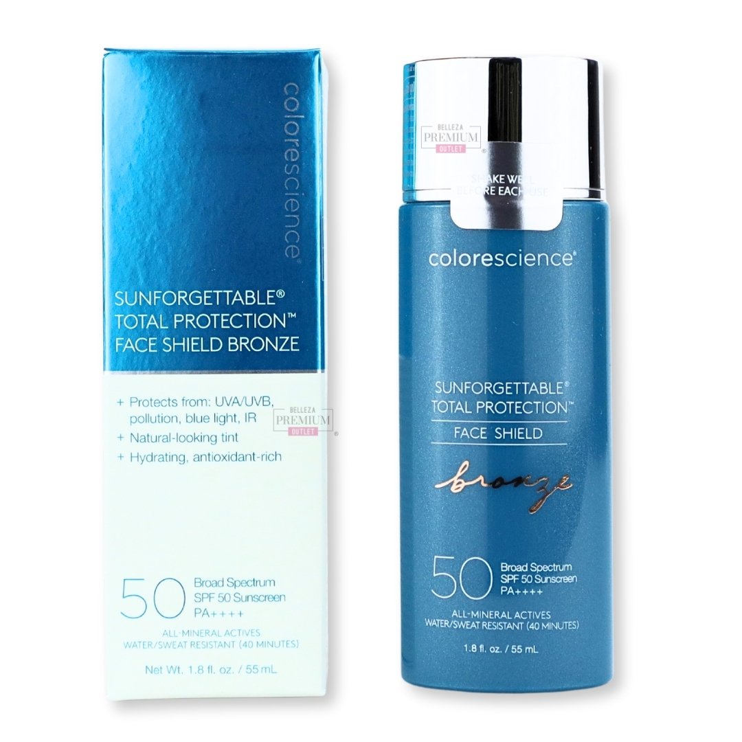 ColoreScience Face SPF 50 Bronze 55ml: Vibrante Protección Solar y Col ...