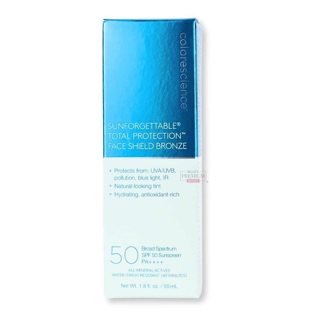 ColoreScience Face SPF 50 Bronze 55ml: Vibrante Protección Solar y Color Natural