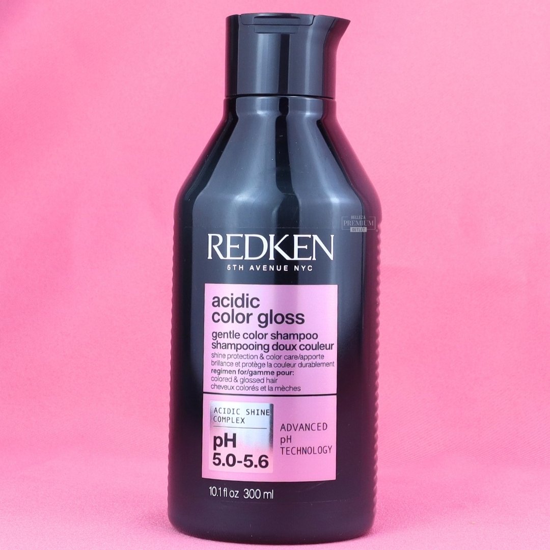 Redken Acidic Color Gloss Shampoo 300ml: fascinante shampoo que mantiene el color del cabello