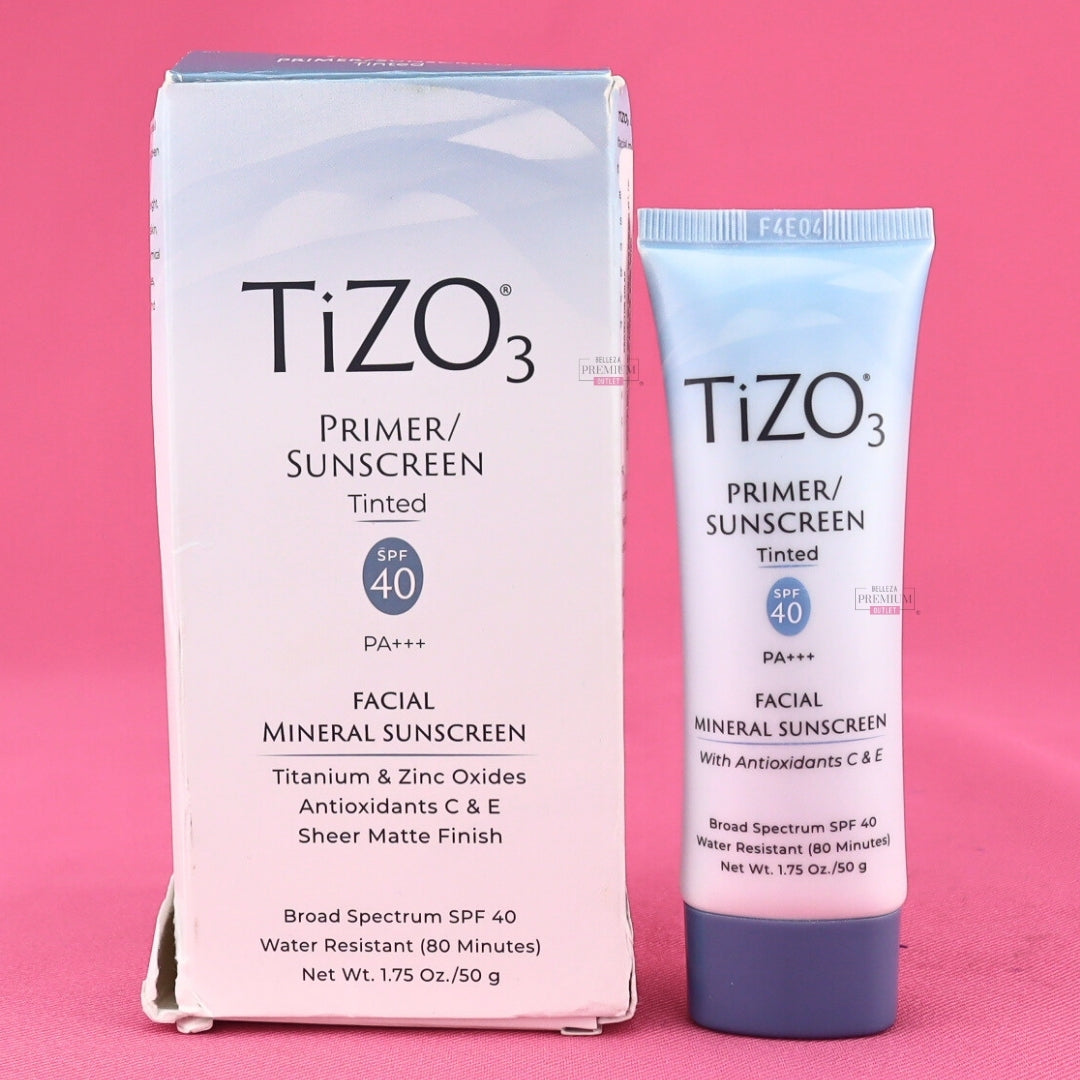 TIZO 3 PRIMER SUNSCREEN 50G TINTED SPF 40 P CAJA ROTA