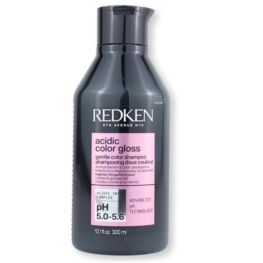 Redken Acidic Color Gloss Shampoo 300ml: fascinante shampoo que mantiene el color del cabello