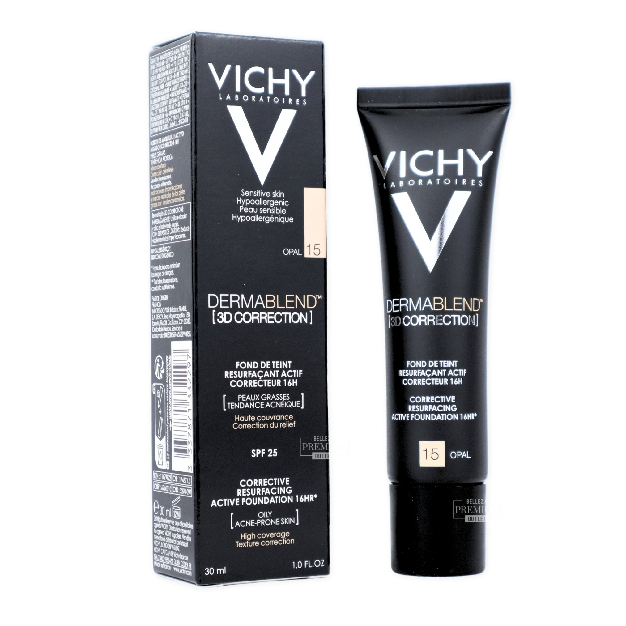 VICHY DERMABLEND 3D CORRECTION SPF 25 15 OPAL