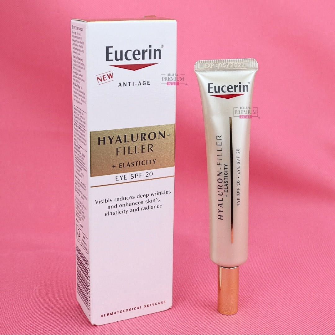 EUCERIN FILLER + ELASTICITY EYE CREAM SPF20 15ML: Brillante Juventud en Tu Mirada