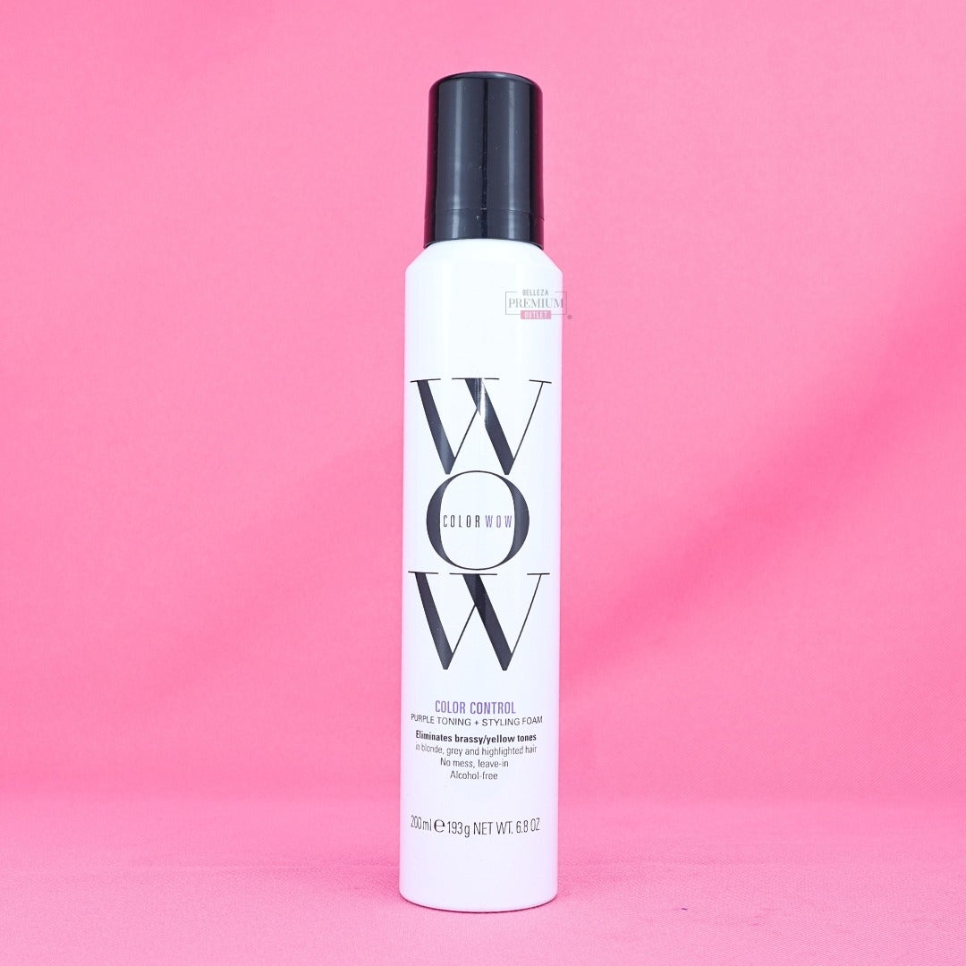 Color Wow Foam 200ml Control Purple Toning: La Espuma Fenomenal para Cabello Rubio