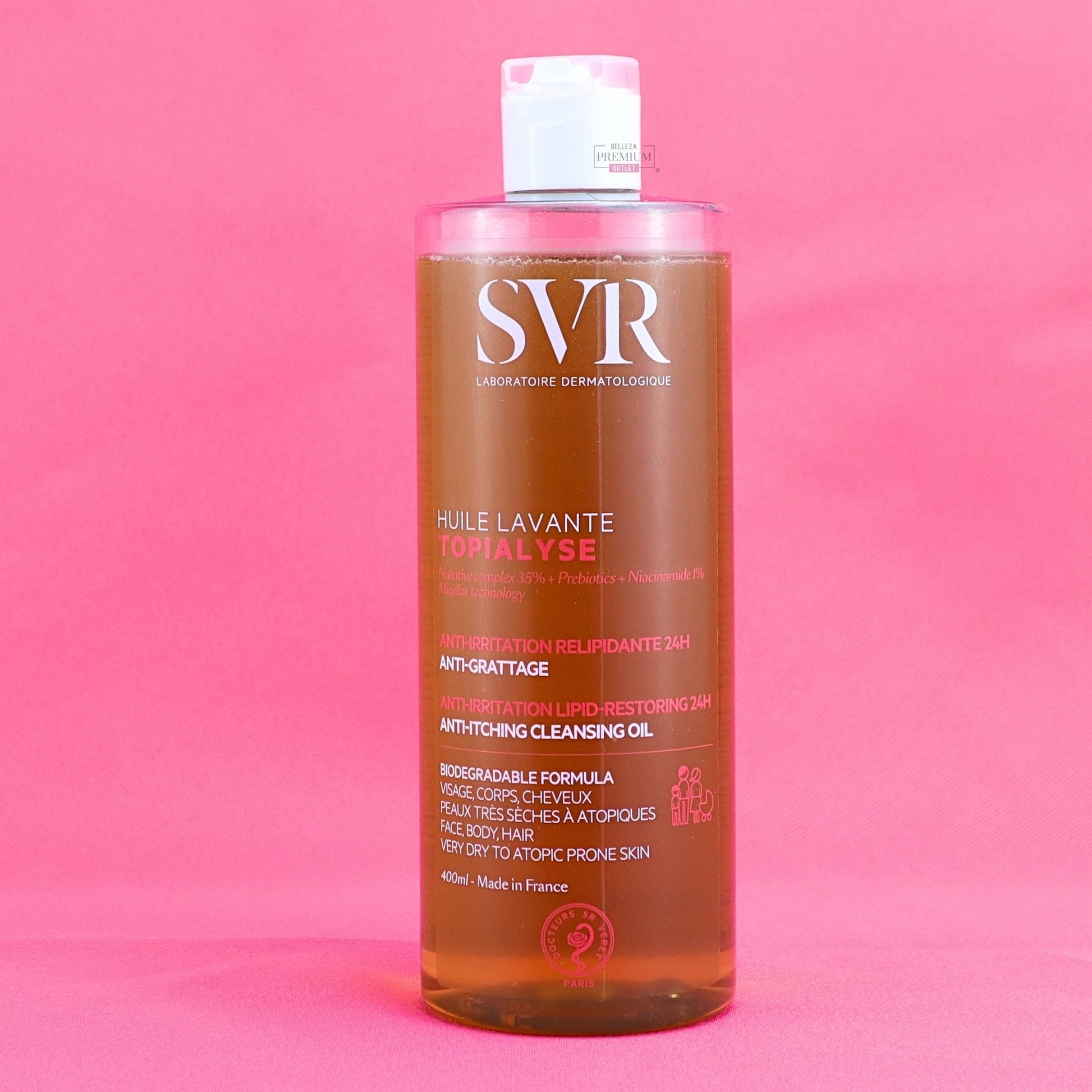 SVR Topialyse Huile Lavante 400ml: El Poderoso Aceite Limpiador que Revolucionará tu Rutina de Cuidado