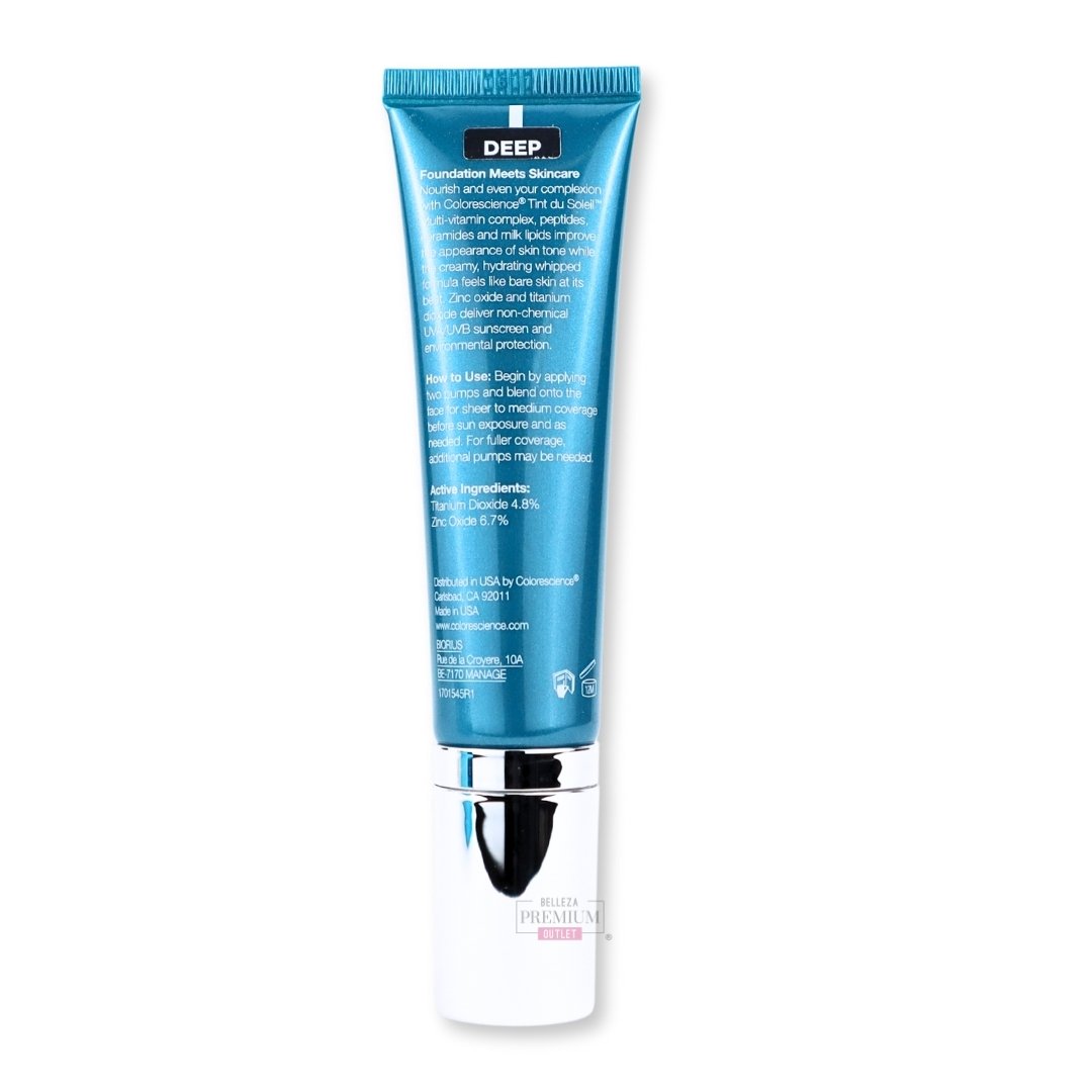 ColorScience Tint Du Soleil SPF 30 30ml Deep: Prodigioso Protector Solar con Color