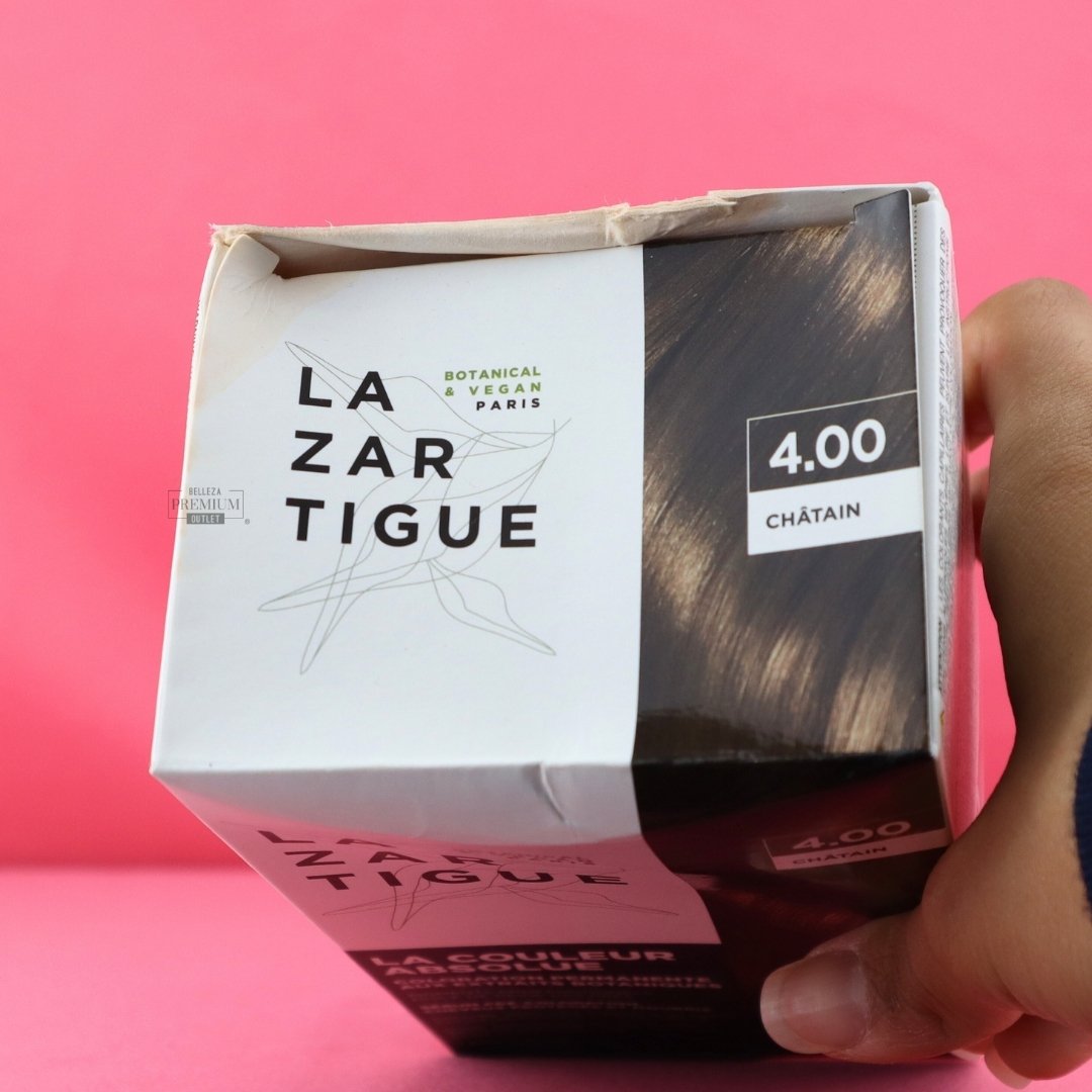 Lazartigue Hair Colorants Absolute Colour Permanent Haircolour 4.00 - Chestnut 153ml CAJA DAÑADA
