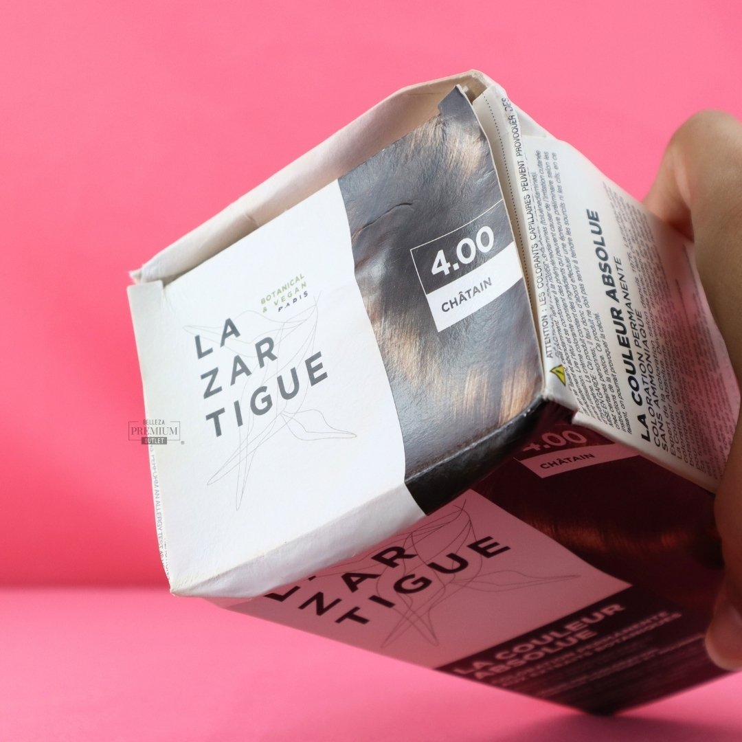 Lazartigue Hair Colorants Absolute Colour Permanent Haircolour 4.00 - Chestnut 153ml CAJA DAÑADA