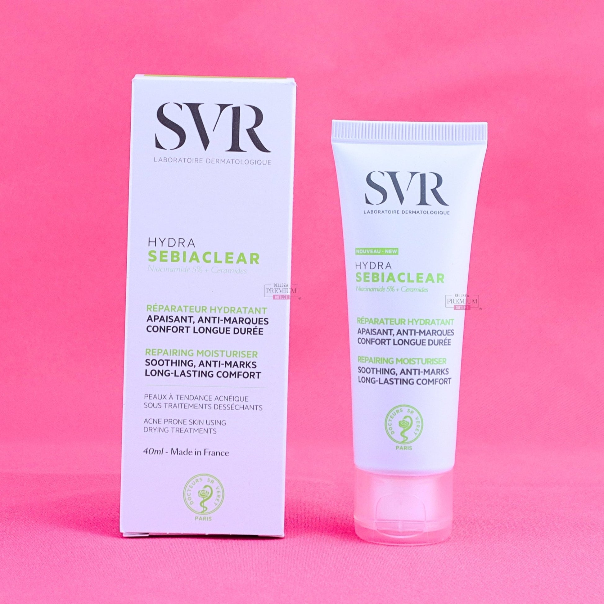 SVR Sebiaclear Crème Hydra 40ml: Impactante Hidratación para una Piel Radiante y Equilibrada