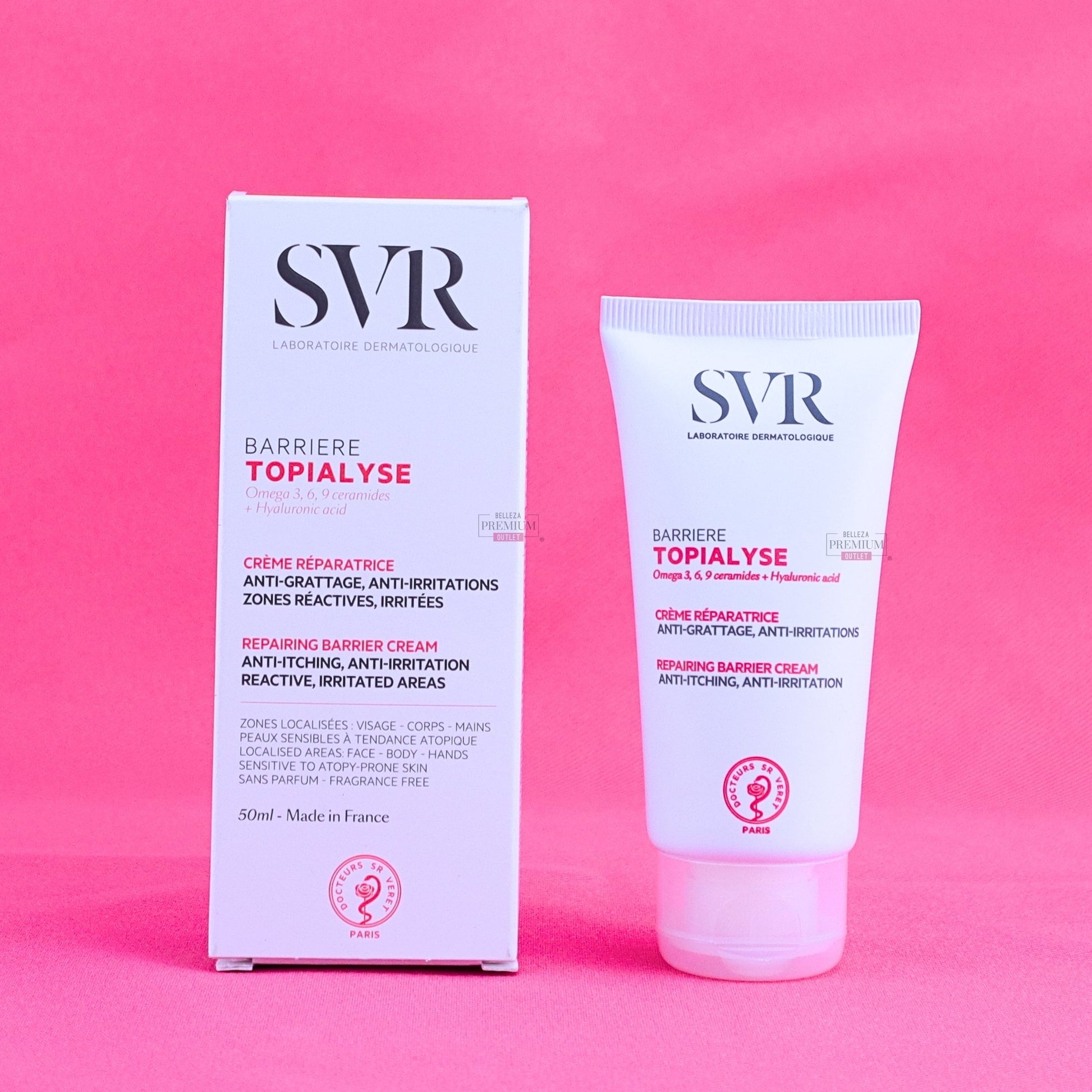 SVR Topialyse Crème Barrière 50ml: Invencible Barrera para una Piel Protegida y Reconfortada