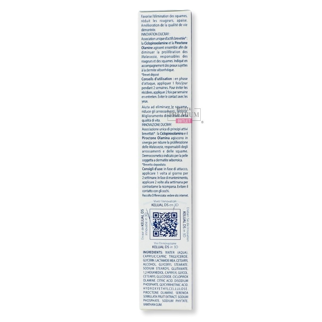Ducray Kelual DS Soothing Cream 40ml: Impactante alivio para la dermatitis seborreica
