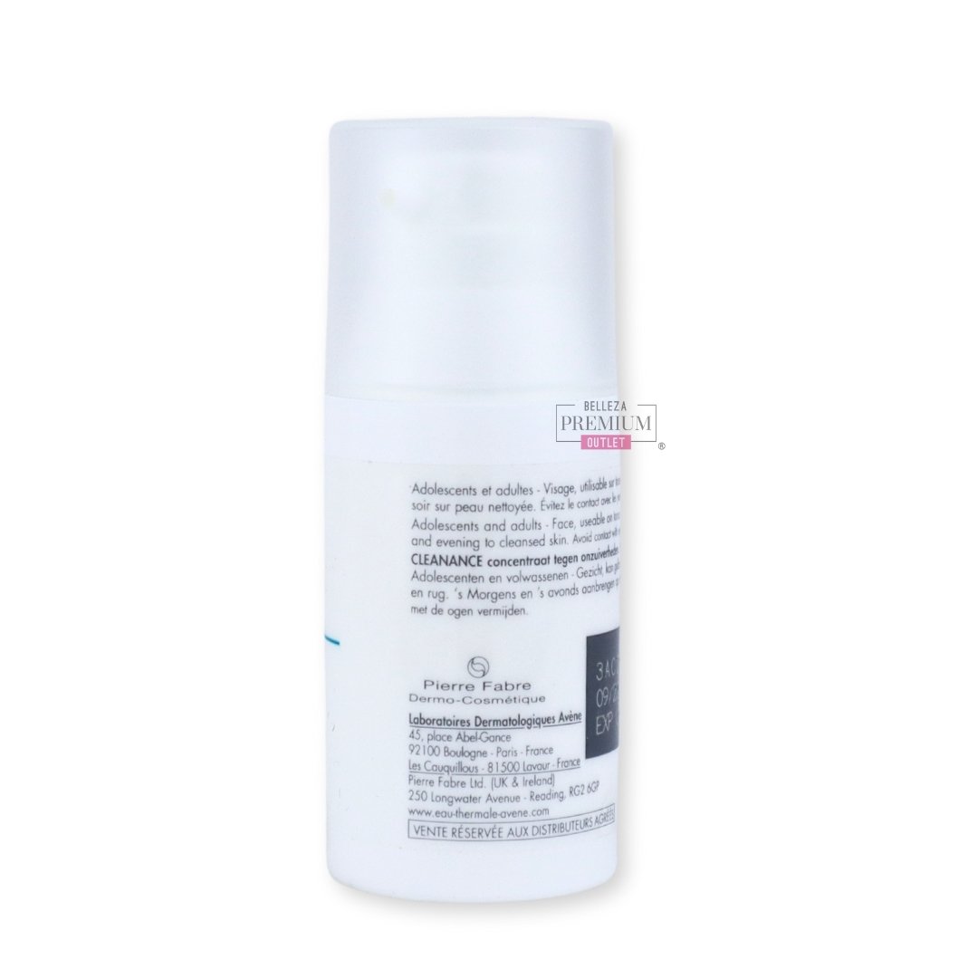 Avène Cleanance Comedomed Concentrado Anti-Imperfecciones 30ml – Tratamiento Intensivo para Piel Mixta a Grasa