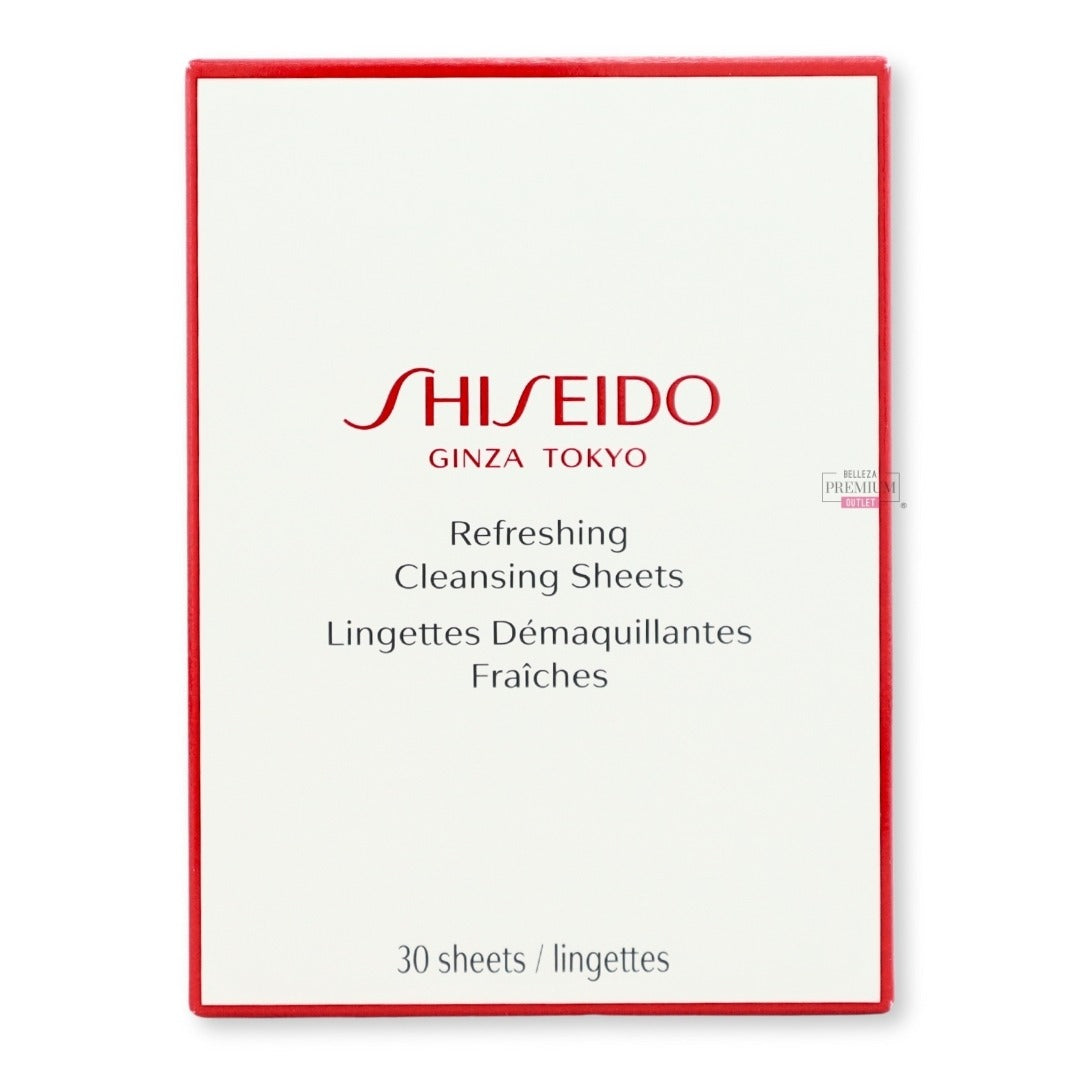 Shiseido Refreshing Cleansing Sheets: El Talentoso Toque de Frescura y Limpieza