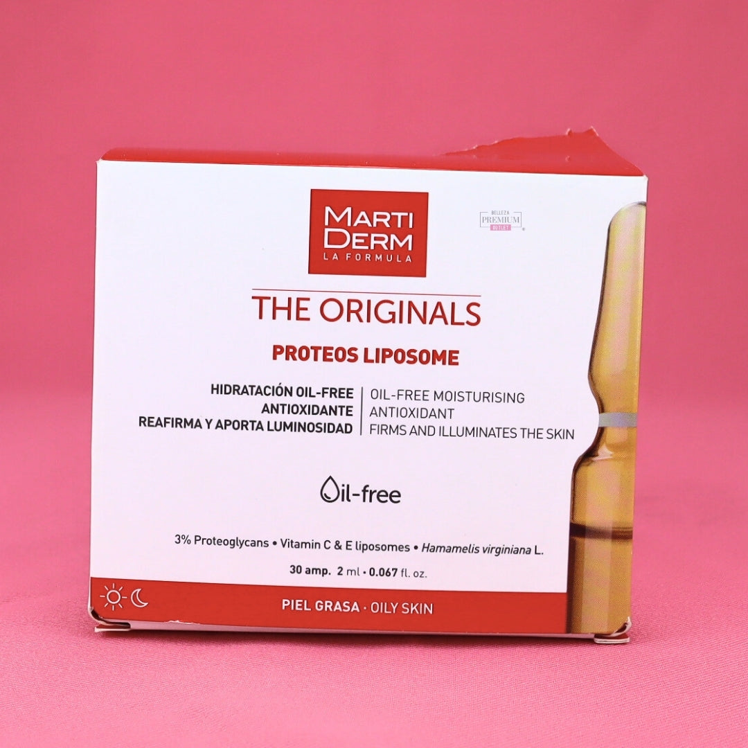Martiderm Proteos Liposome 30 Ampoules  CAJA DAÑADA
