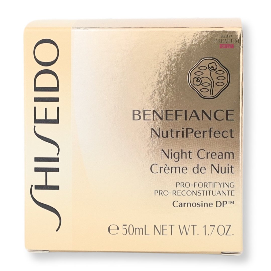 Shiseido Benefiance Nutriperfect Night Cream 50ml: Irremplazable para una Piel Radiante al Despertar