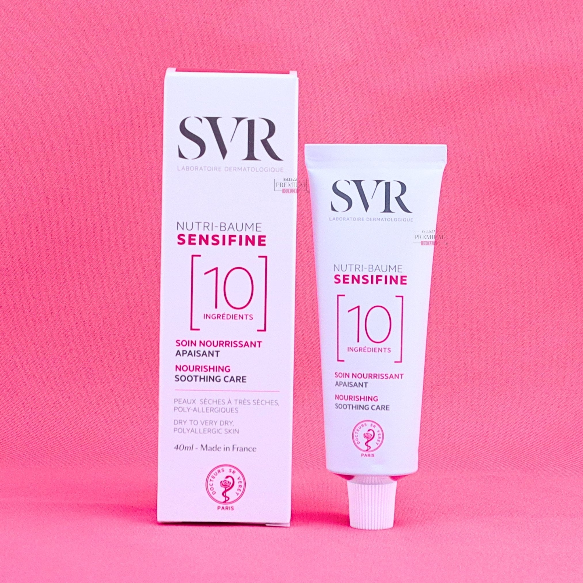 SVR Sensifine Nutri-Baume 40ml: Una Hidratación Sorprendente para una Piel Ultra Sensible