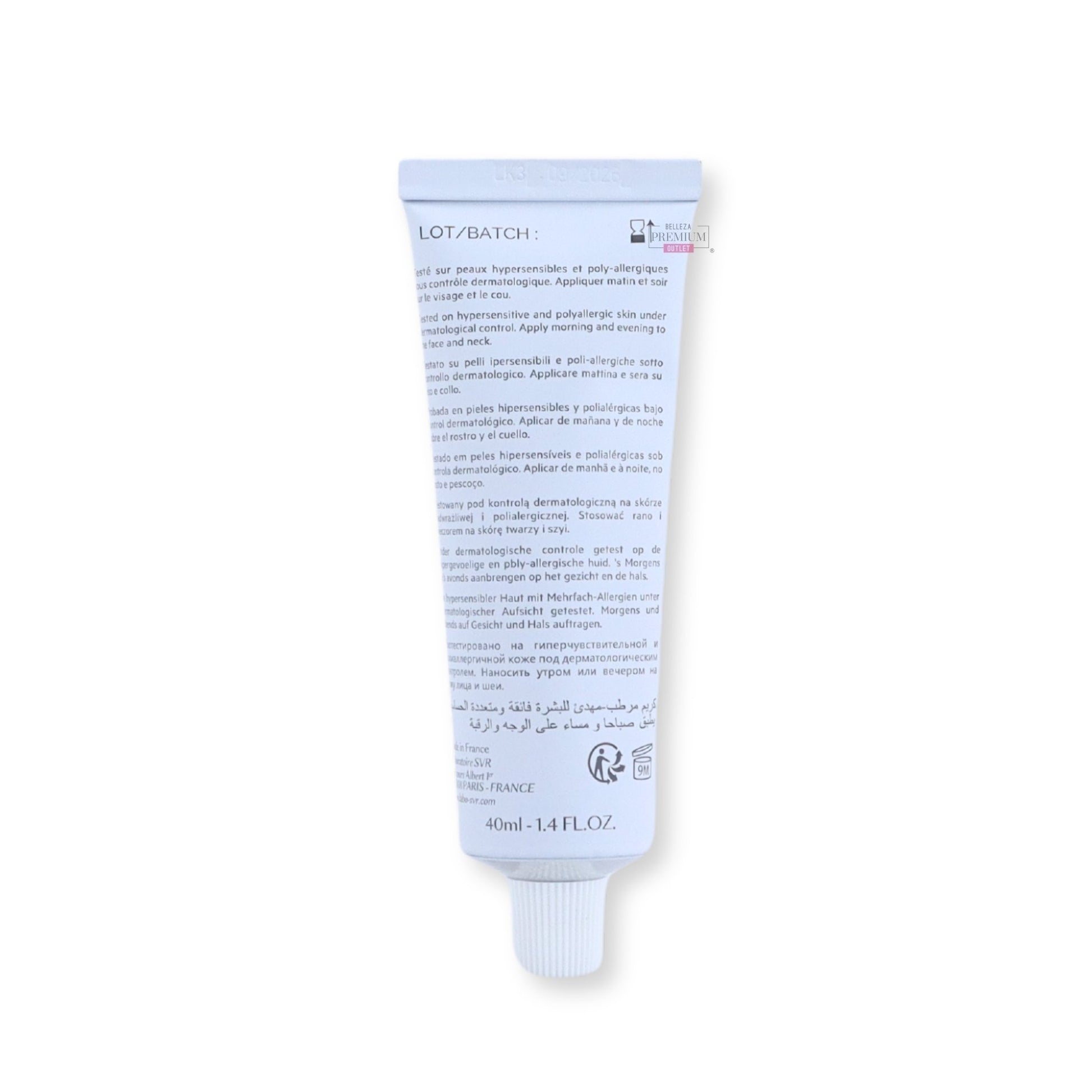 SVR Sensifine Nutri-Baume 40ml: Una Hidratación Sorprendente para una Piel Ultra Sensible