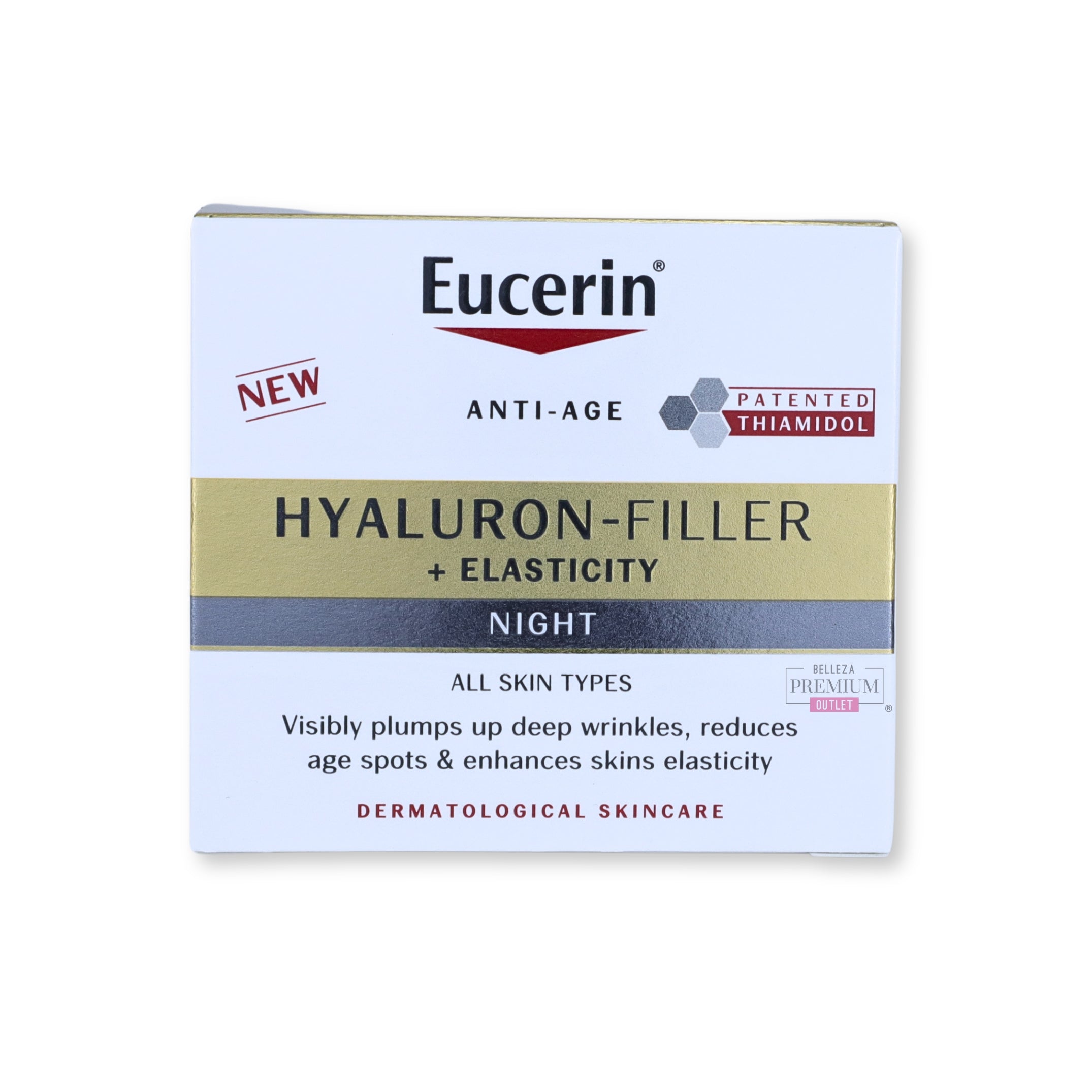 EUCERIN Hyaluron-Filler + Elasticity Night Cream 50ml: La Novedosa Crema Nocturna para Reafirmar y Rejuvenecer tu Piel