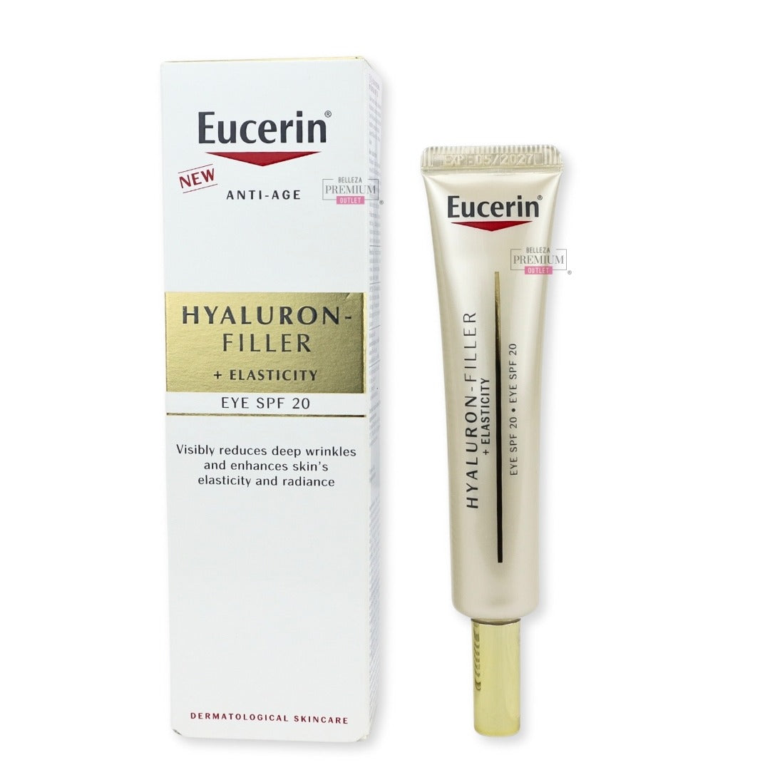 EUCERIN FILLER + ELASTICITY EYE CREAM SPF20 15ML: Brillante Juventud en Tu Mirada