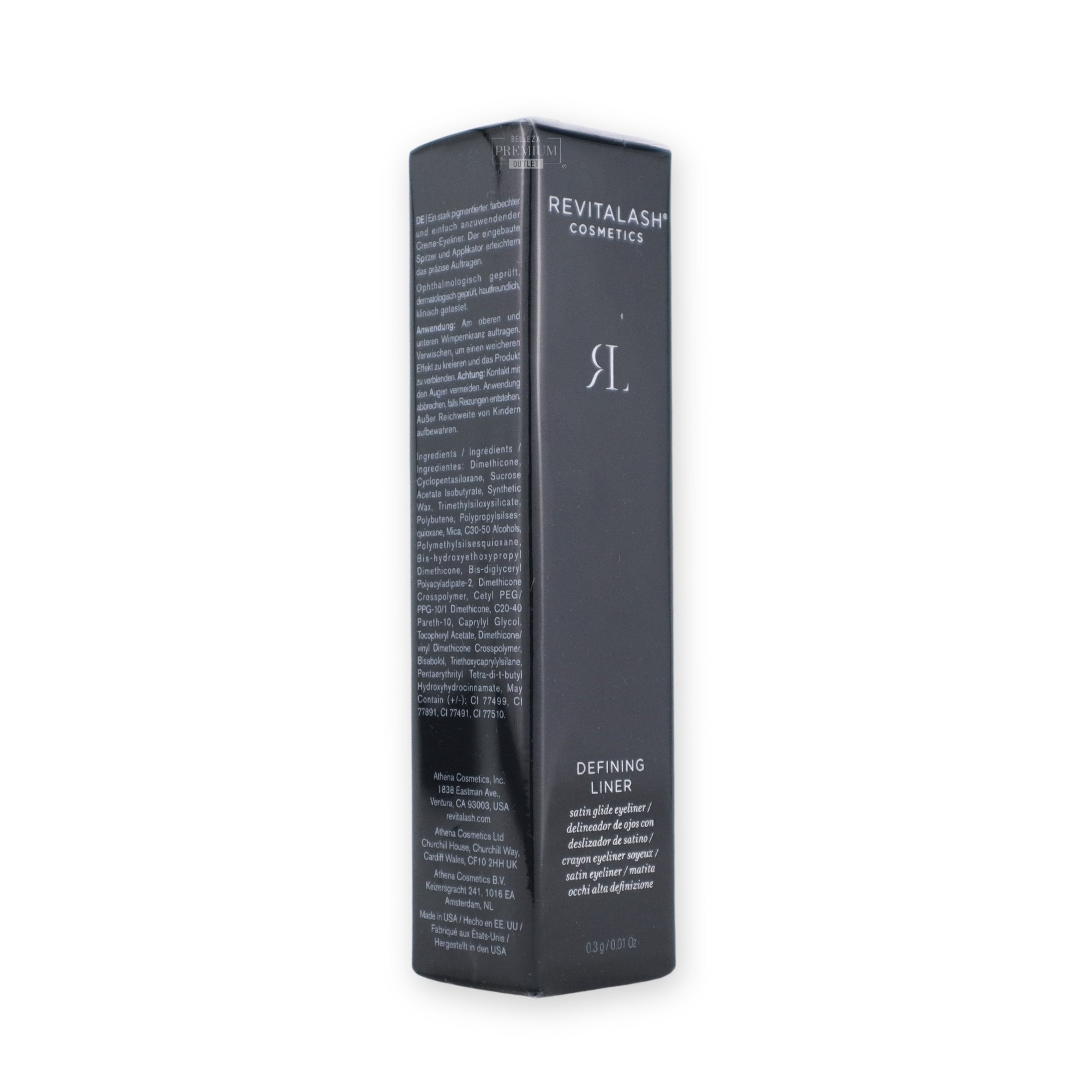 RevitaLash Defining Eyeliner 3g Slate 8 (GRIS PIZARRA) – Delineado preciso, sofisticado y duradero