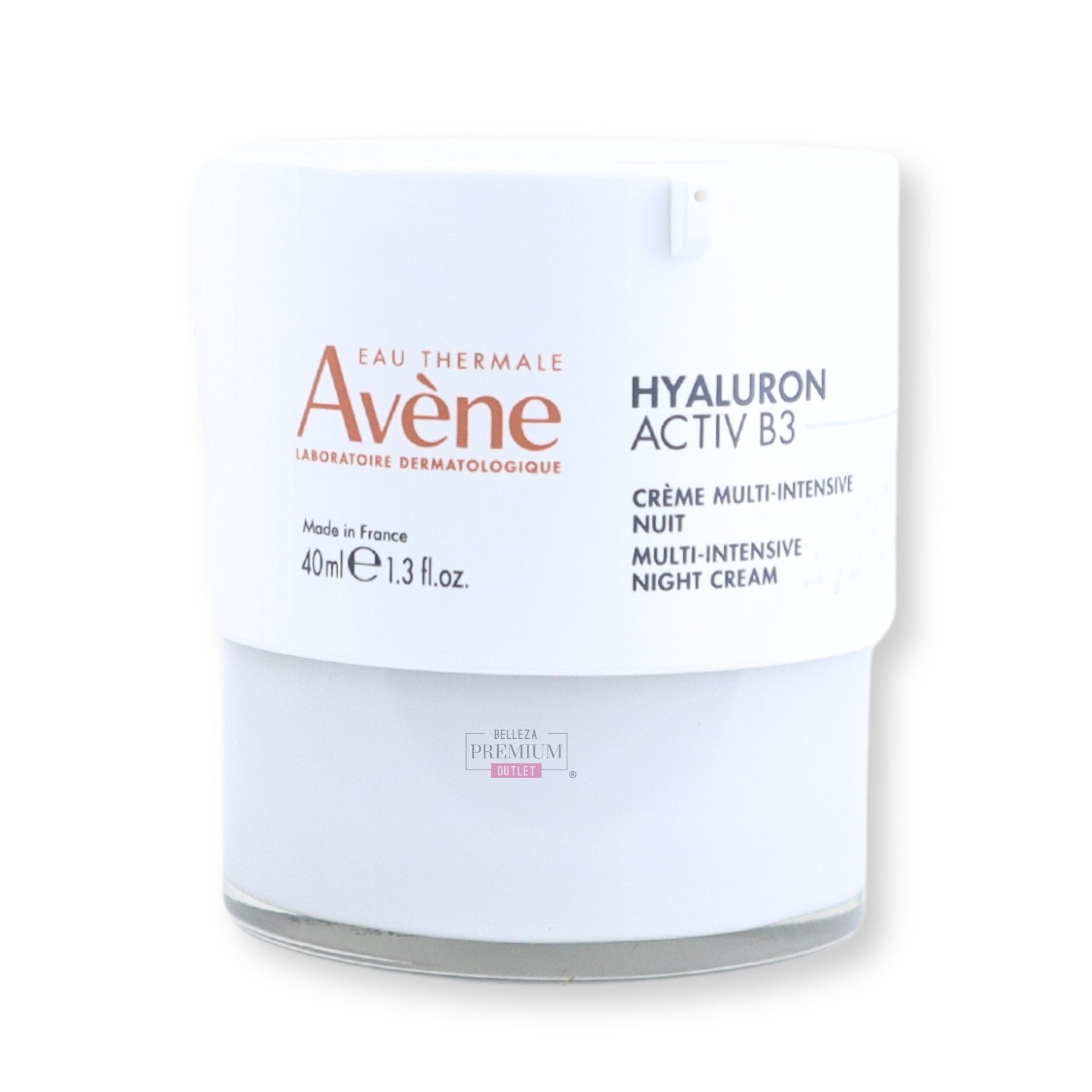Avène Hyaluron Activ B3 Crema de Noche Multi-Intensiva 40ml – Regeneración Celular y Piel Visiblemente Rejuvenecida
