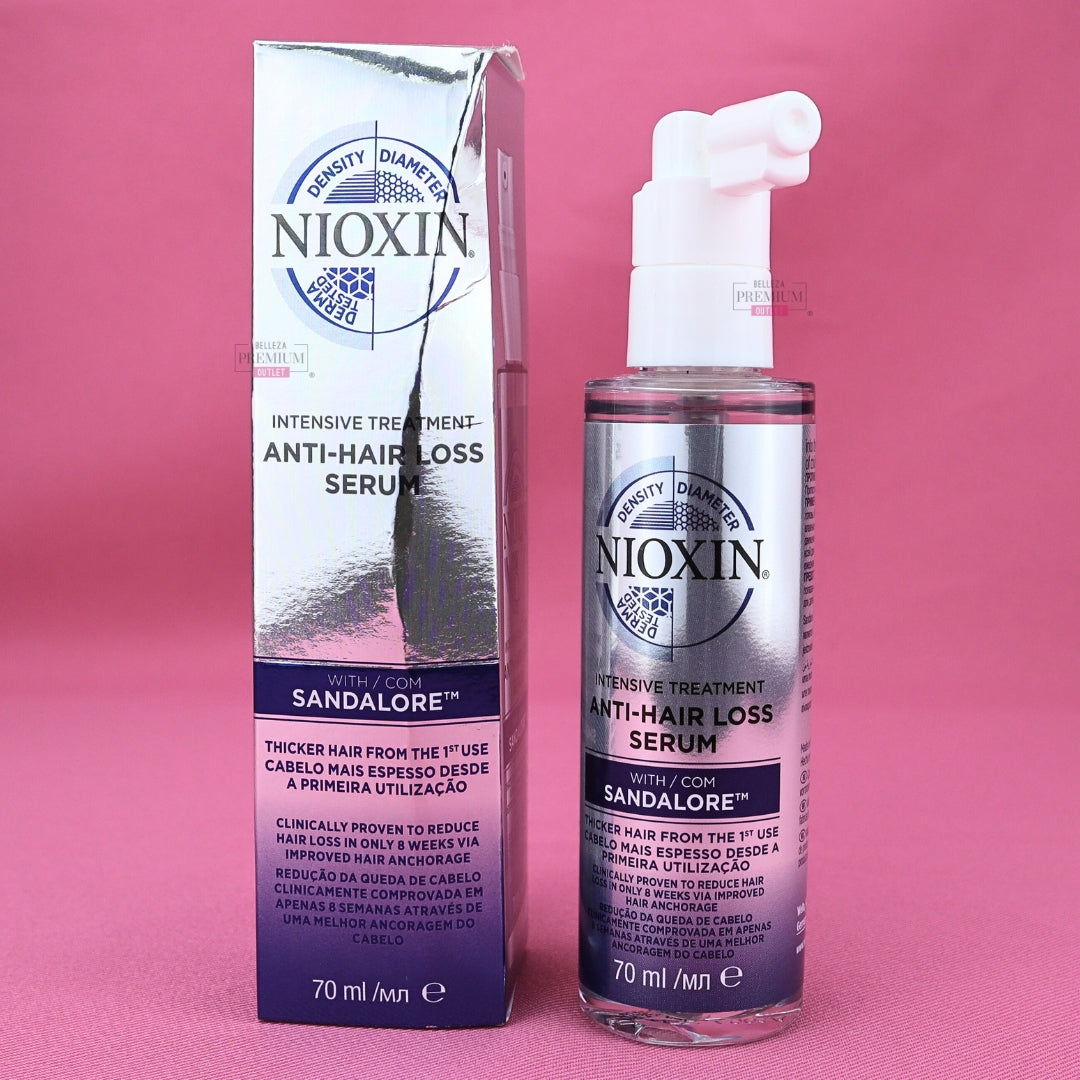 Nioxin Anti-Hair Loss Serum con Sandalore 70ml CAJA DAÑADA