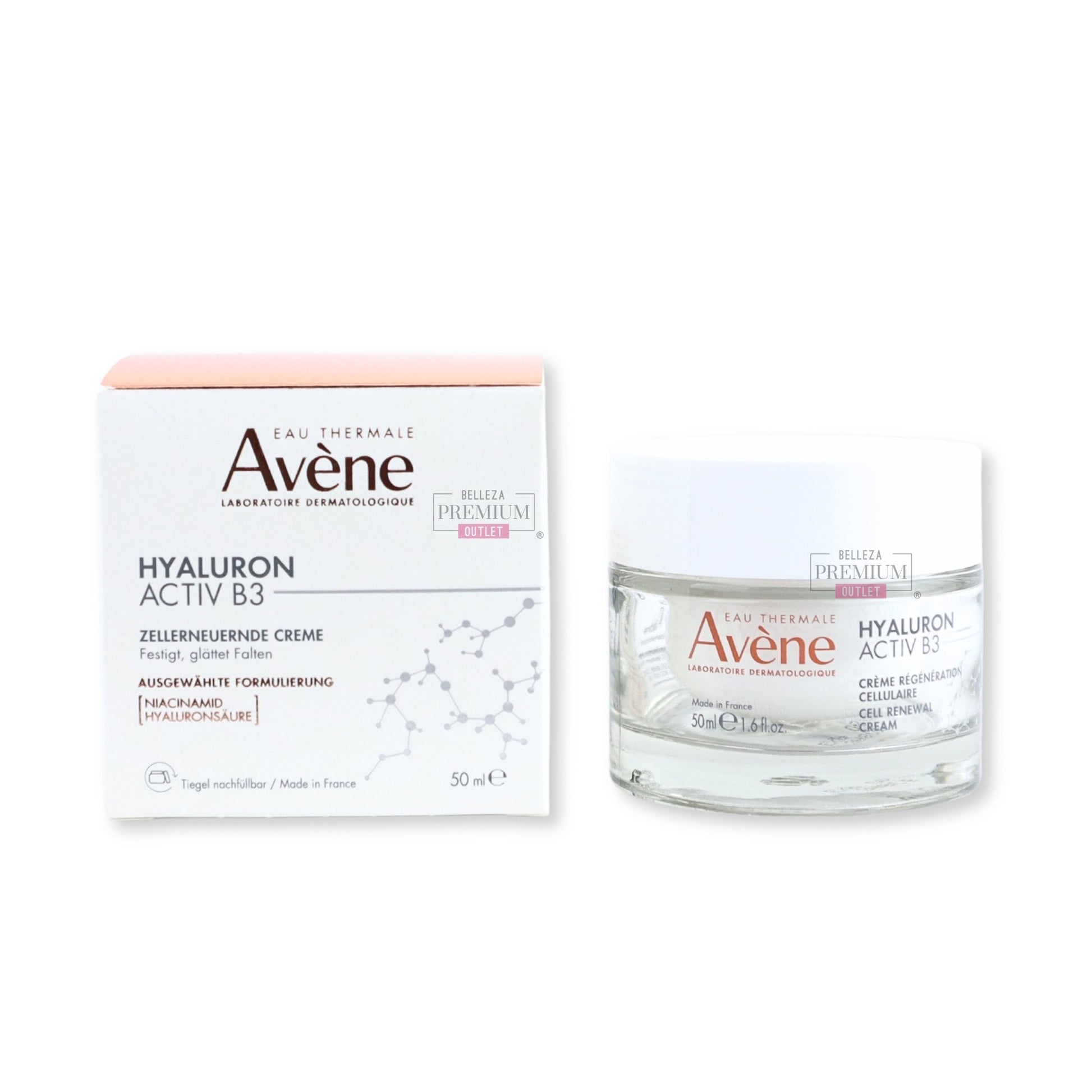 Avene Hyaluron Activ B3 Crème Regeneration Cellulaire 50ml: Crema increíble para hidratar, mejorar la textura y el tono de la piel madura