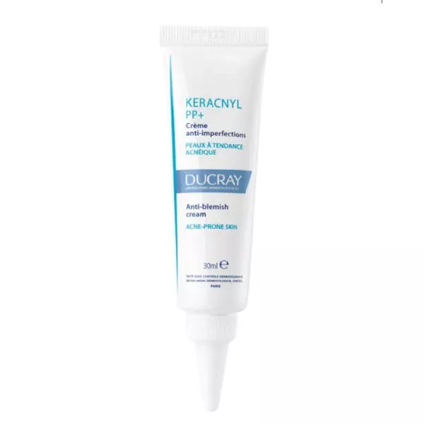 Ducray Keracnyl PP+ Crème 30ml – Hidratación y protección para piel con tendencia acneica o sensible
