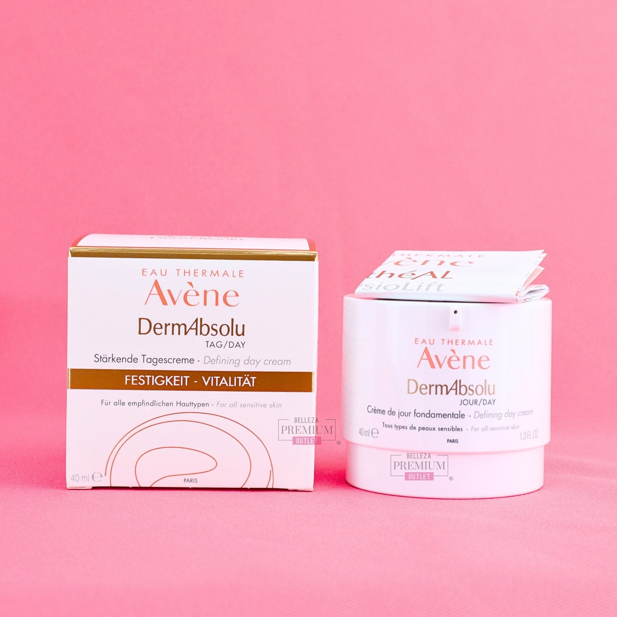 Avène DermAbsolu Crème de Día Redensificante 40ml – Firmeza, Nutrición y Luminosidad Día Tras Día