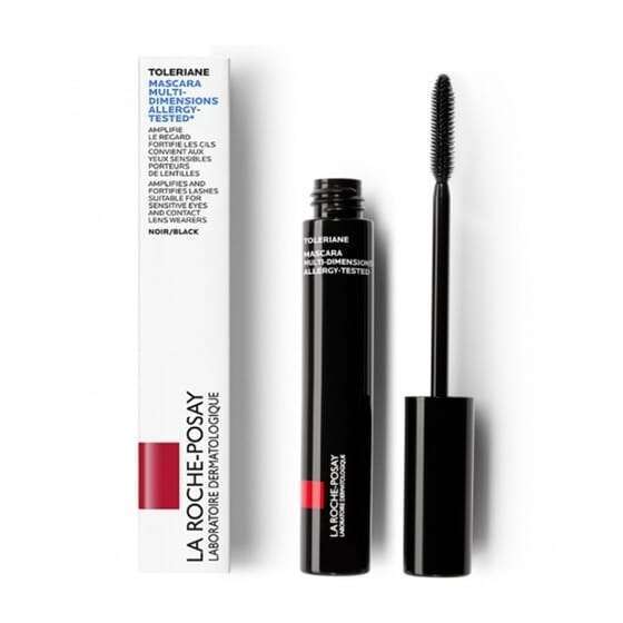 La Roche-Posay Tolériane Mascara Waterproof 7.6ml – Volumen y Definición para Ojos Sensibles